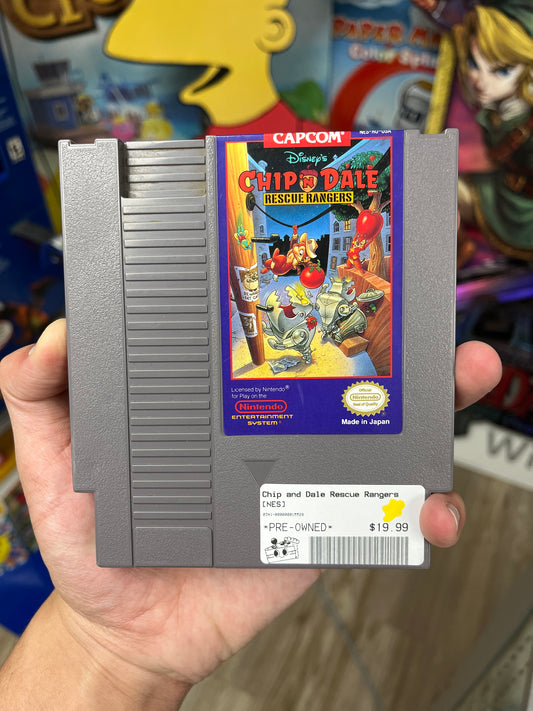 Chip and Dale Rescue Rangers NES
