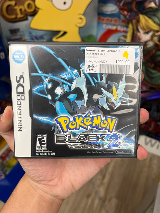 Pokemon Black 2 DS CIB