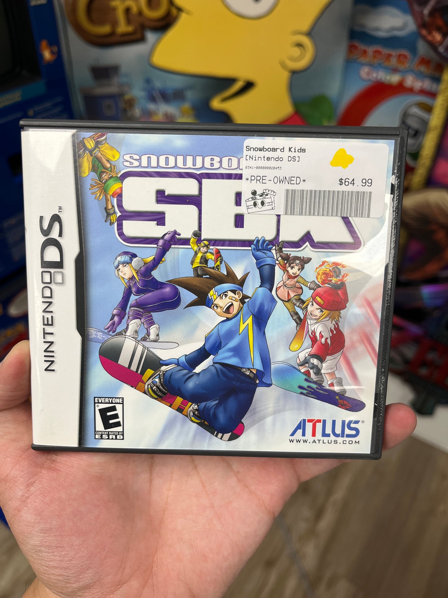 Snowboard Kids DS CIB