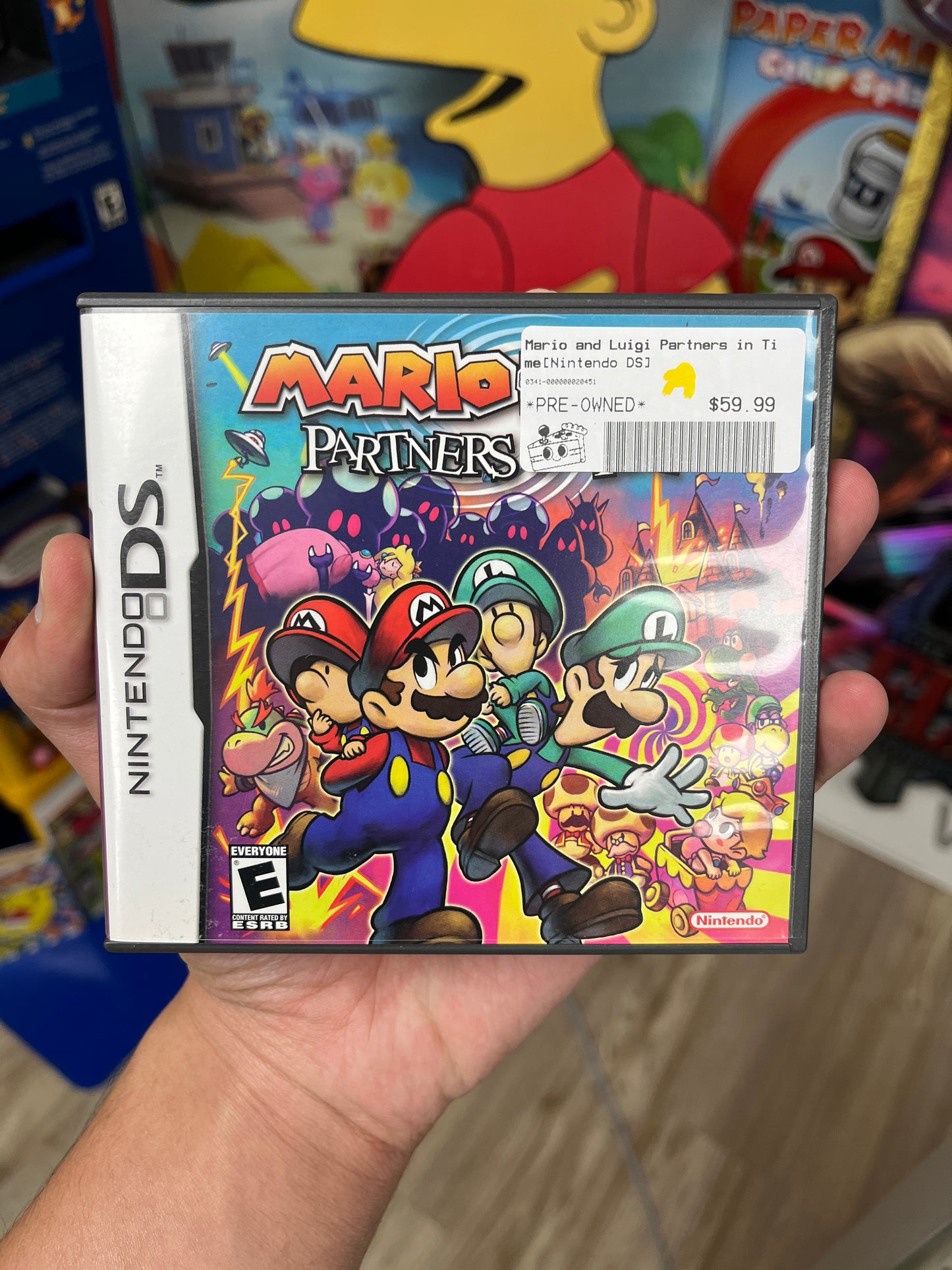 Mario & Luigi Partners in Time DS CIB