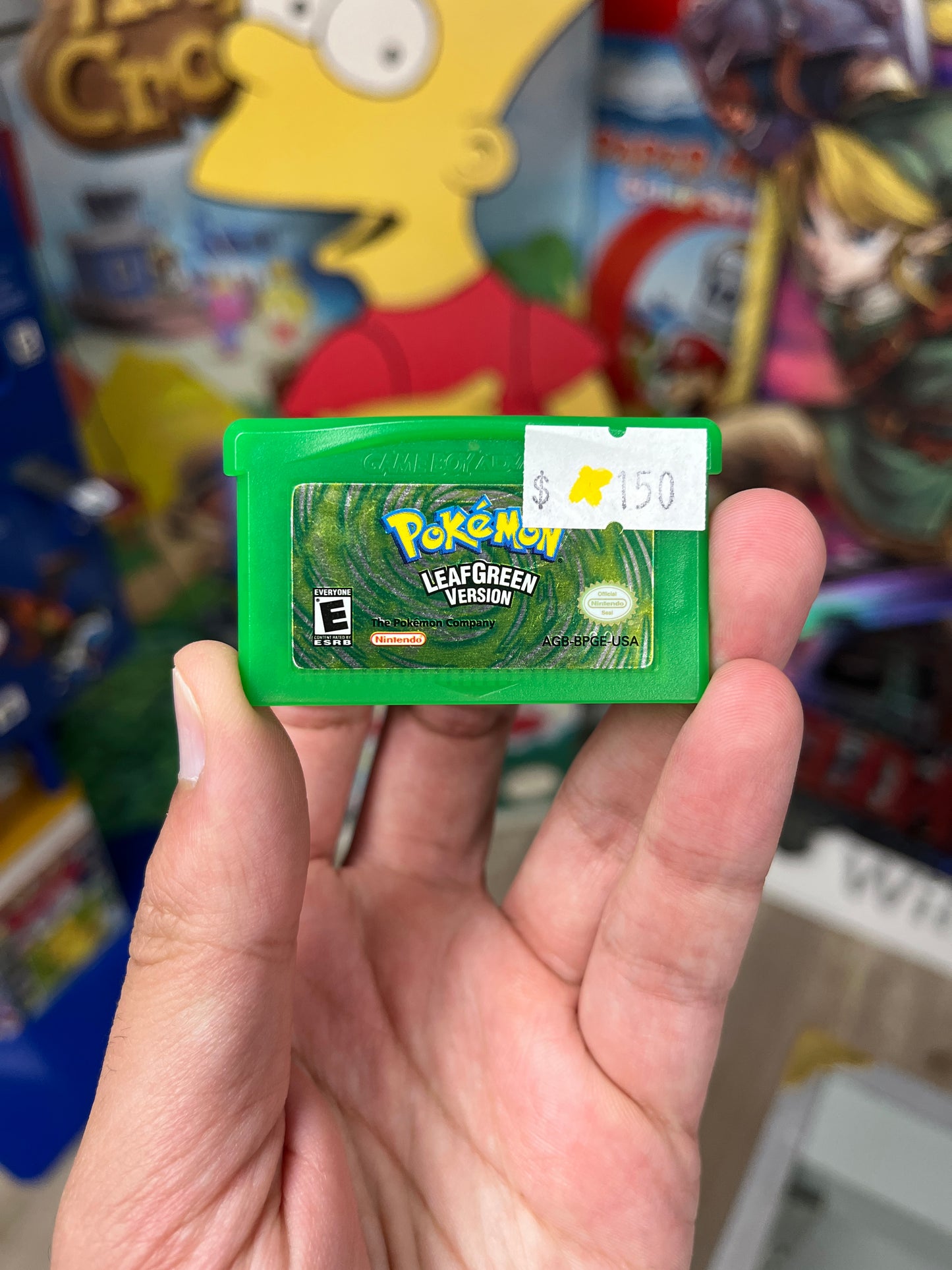 Pokemon Leaf Green GBA