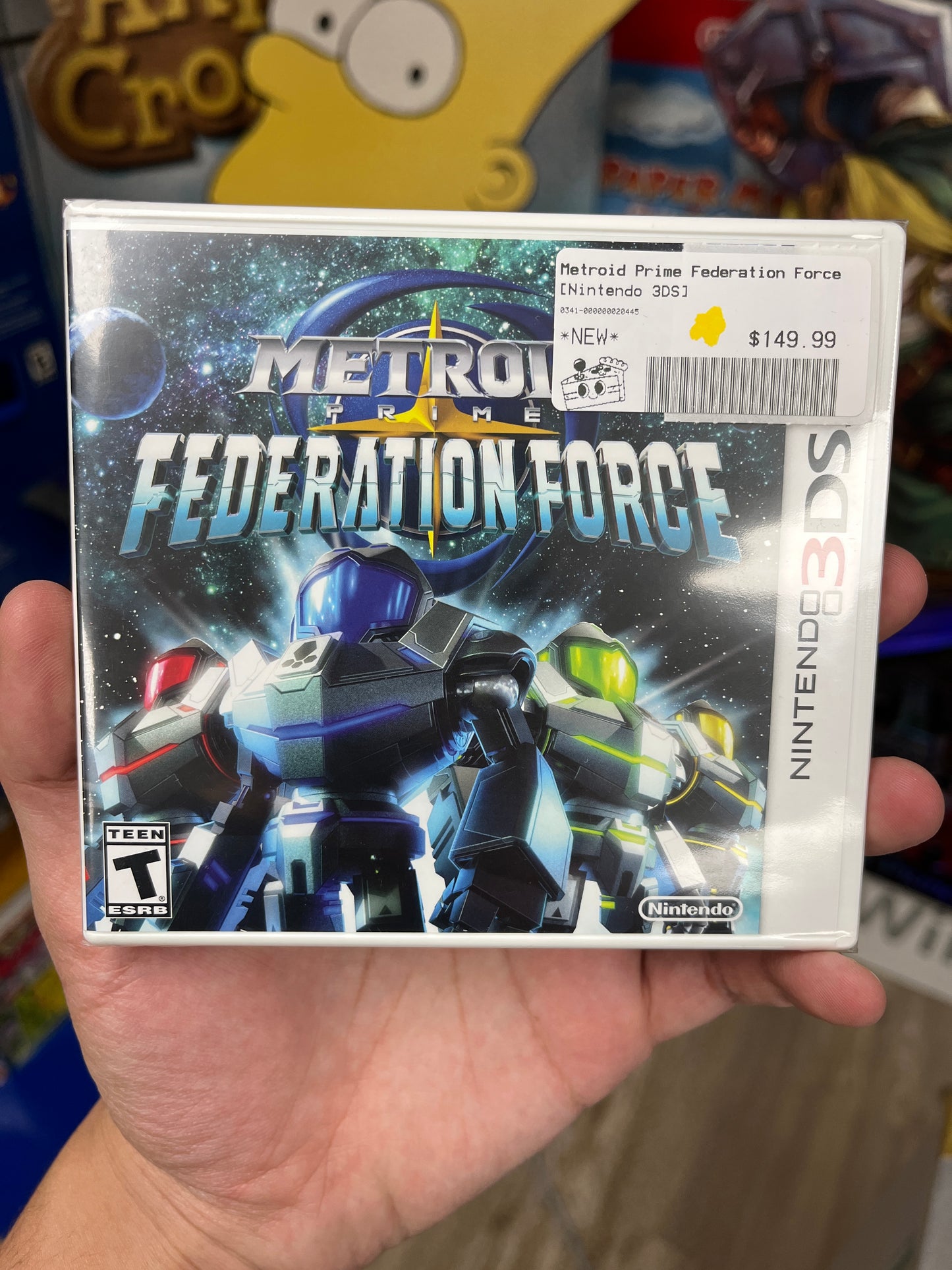 Metroid Federation Force 3DS Sealed CLEAN