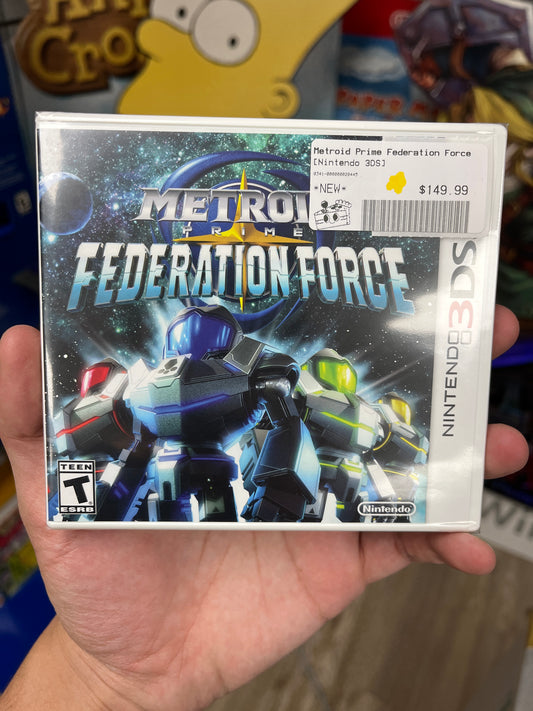 Metroid Federation Force 3DS Sealed CLEAN
