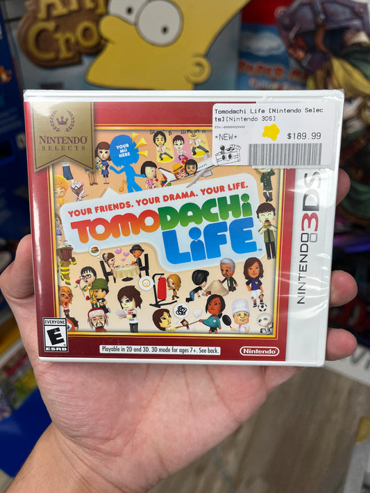 Tomodachi Life 3DS Sealed CLEAN