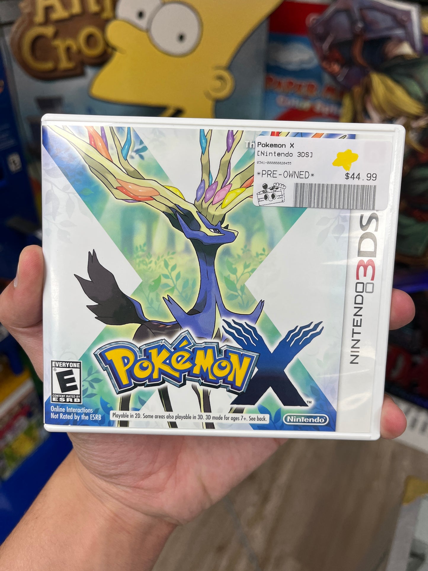Pokemon X 3DS CIB