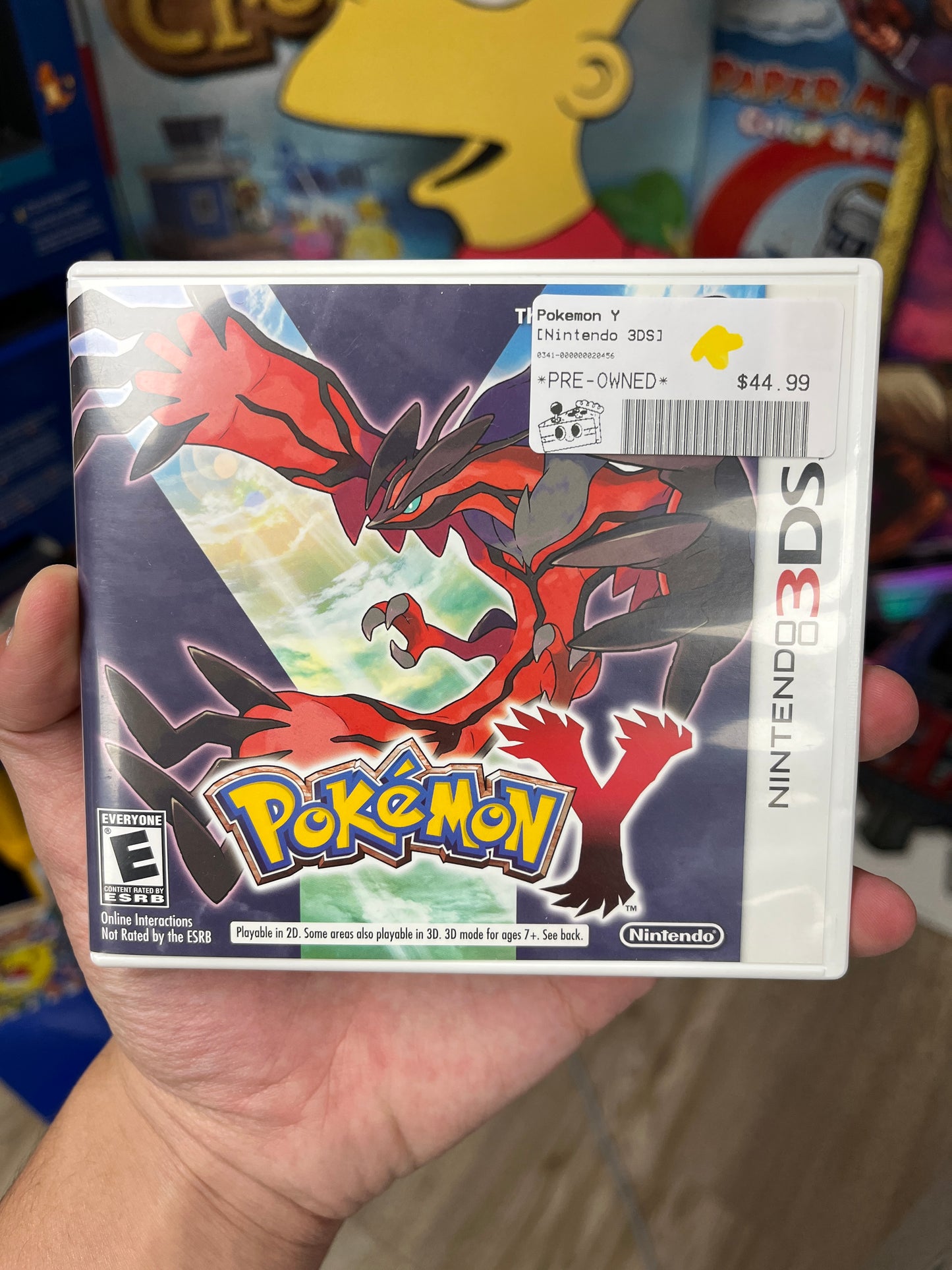 Pokemon Y 3DS CIB