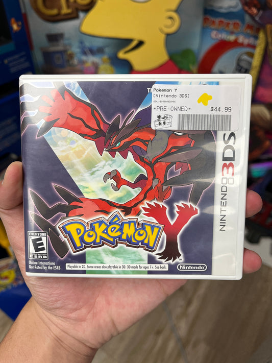 Pokemon Y 3DS CIB
