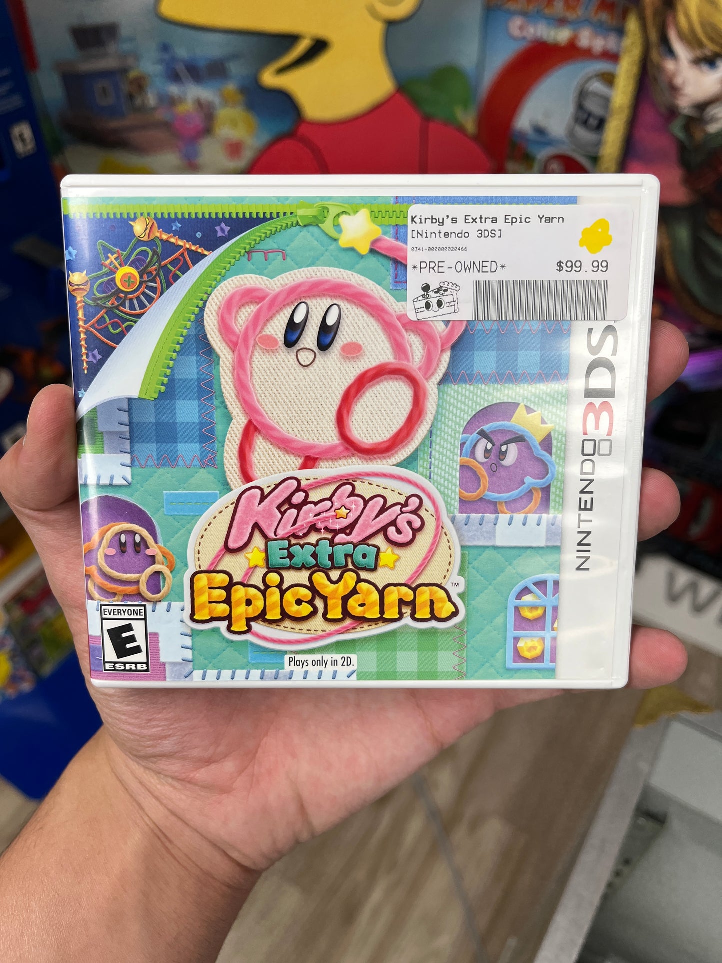 Kirby's Extra Epic Yarn 3DS CIB