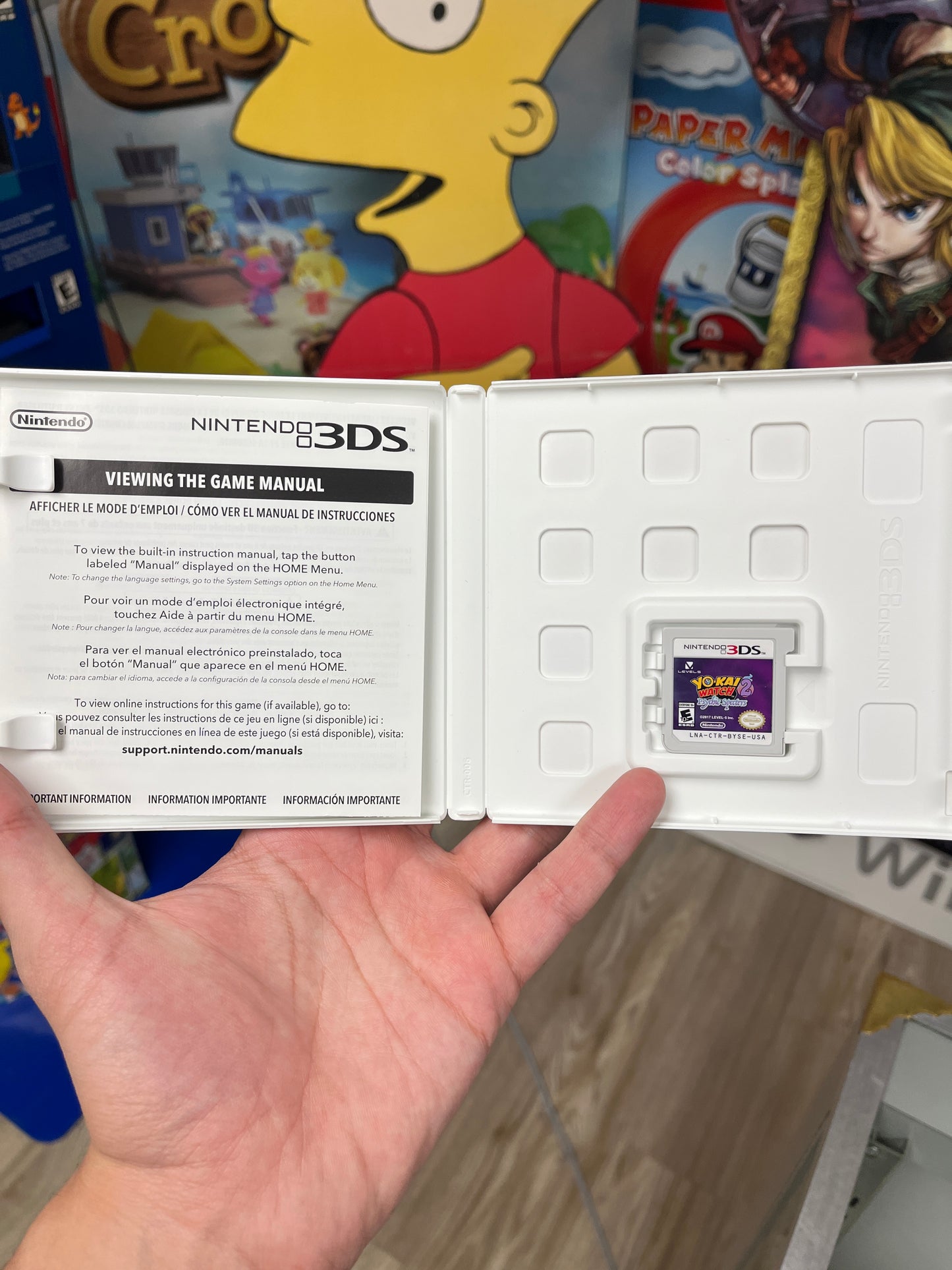 Yo-Kai Watch 2: Psychic Specters 3DS CIB RARE Clean