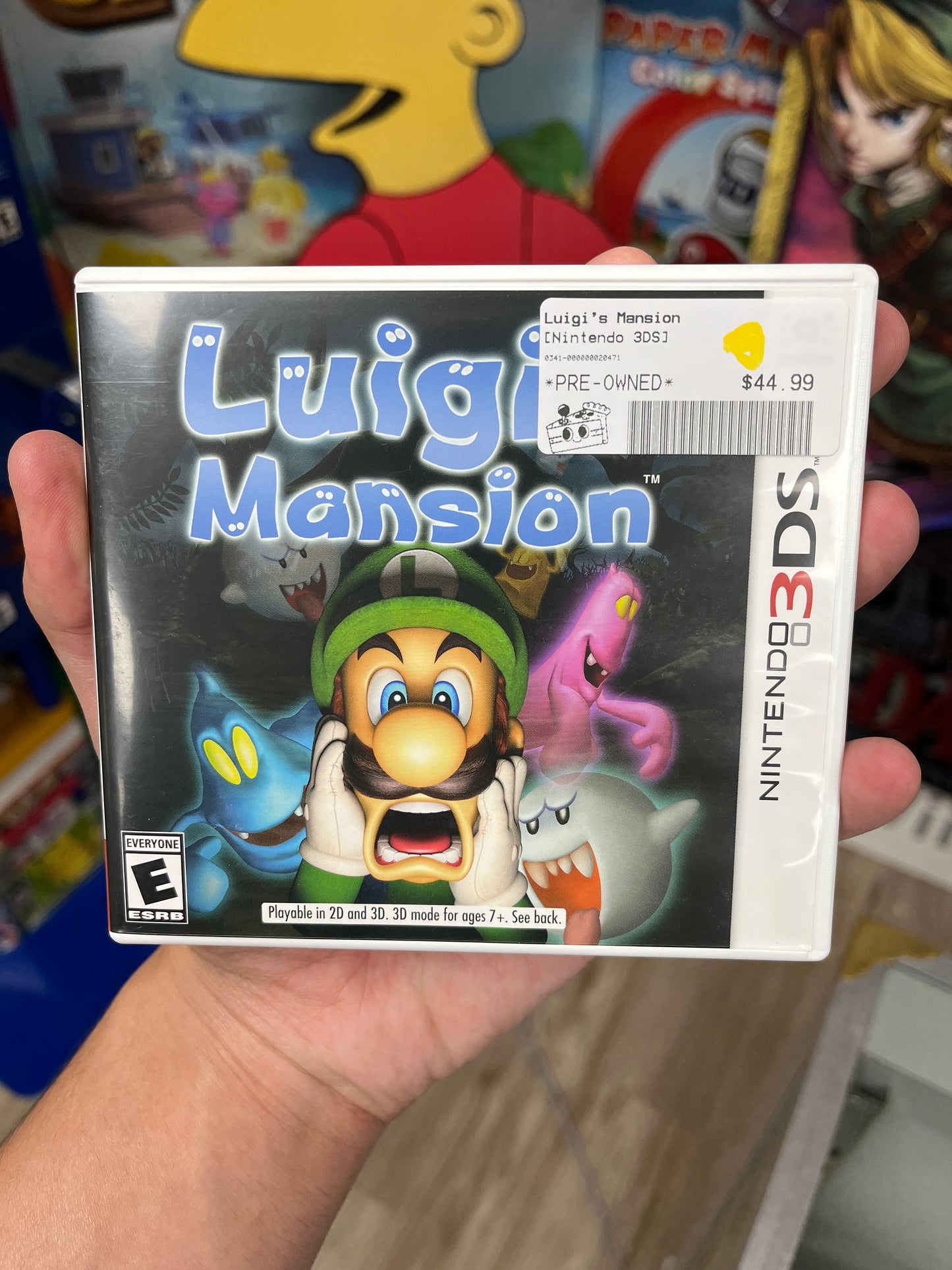 Luigi's Mansion 3DS CIB