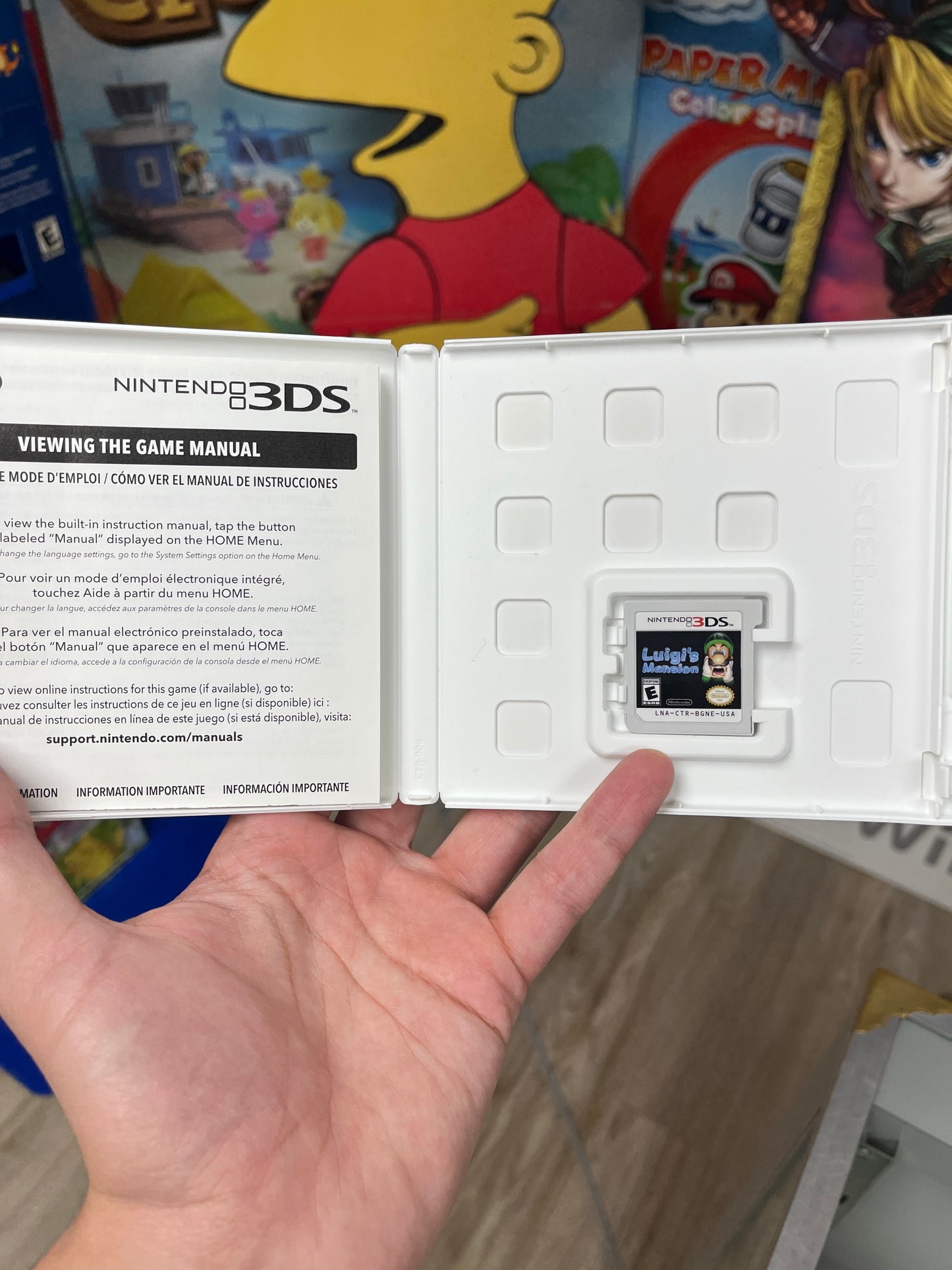 Luigi's Mansion 3DS CIB