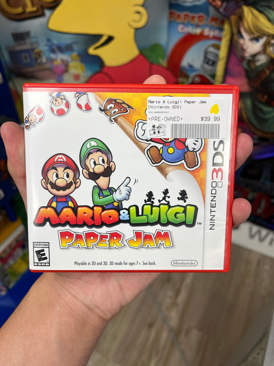 Mario & Luigi Paper Jam 3DS CIB