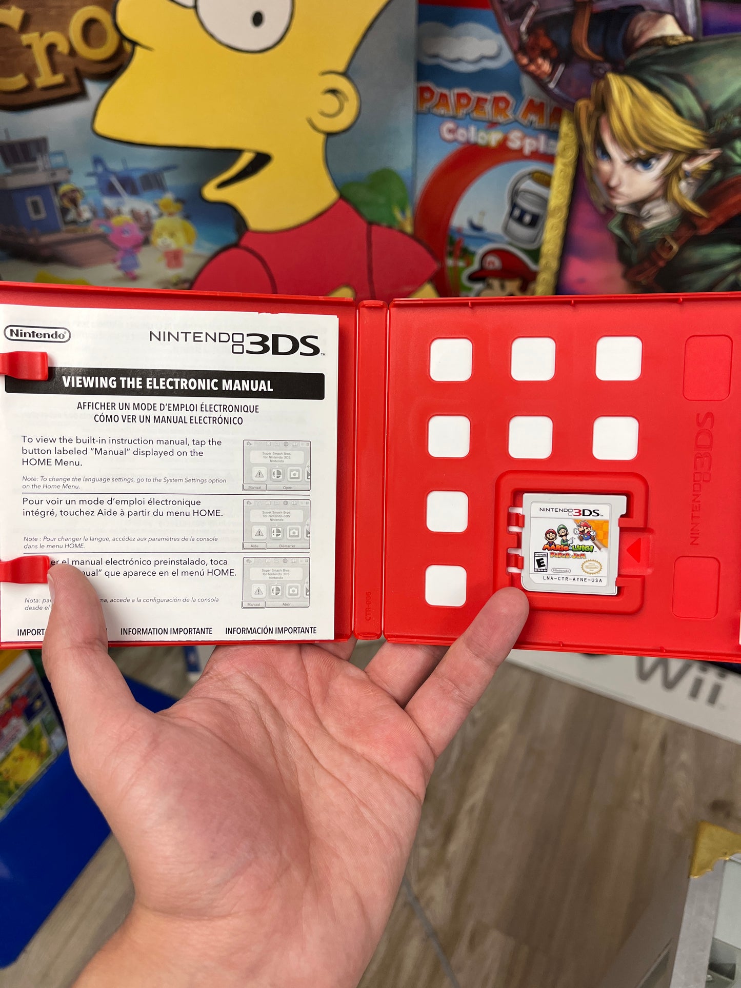 Mario & Luigi Paper Jam 3DS CIB