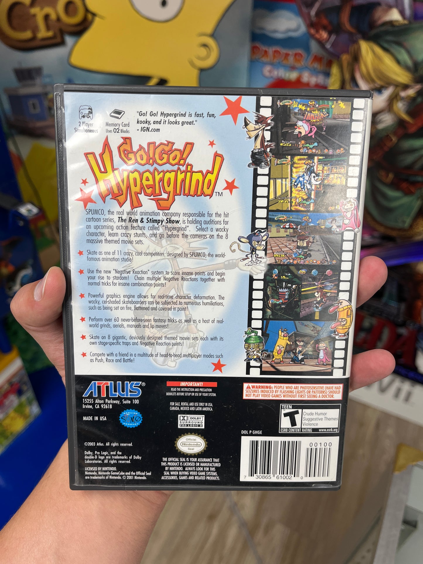 Go Go Hypergrind GameCube CIB Grail CLEAN