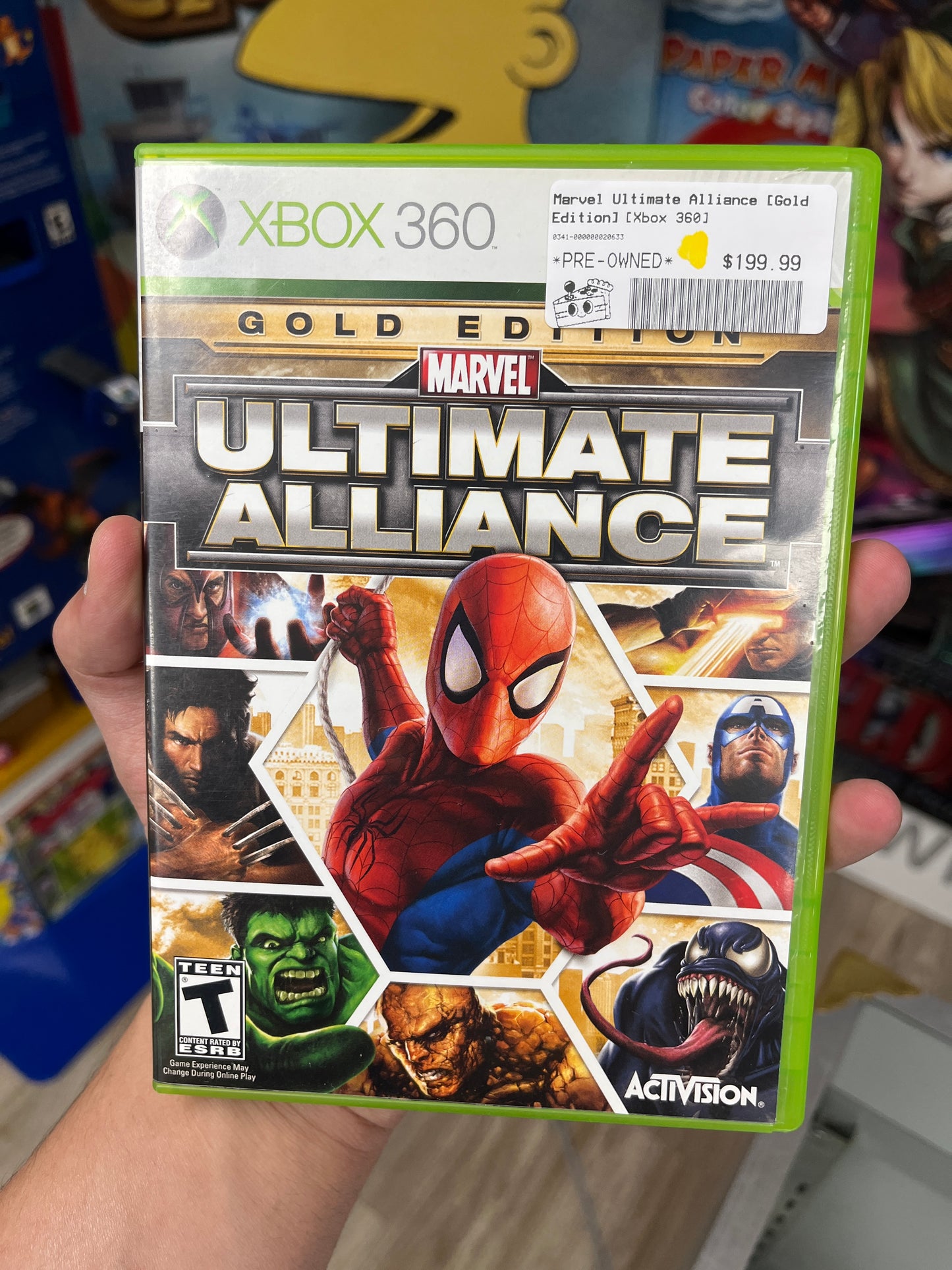 Marvel Ultimate Alliance Gold Edition Xbox 360 CIB