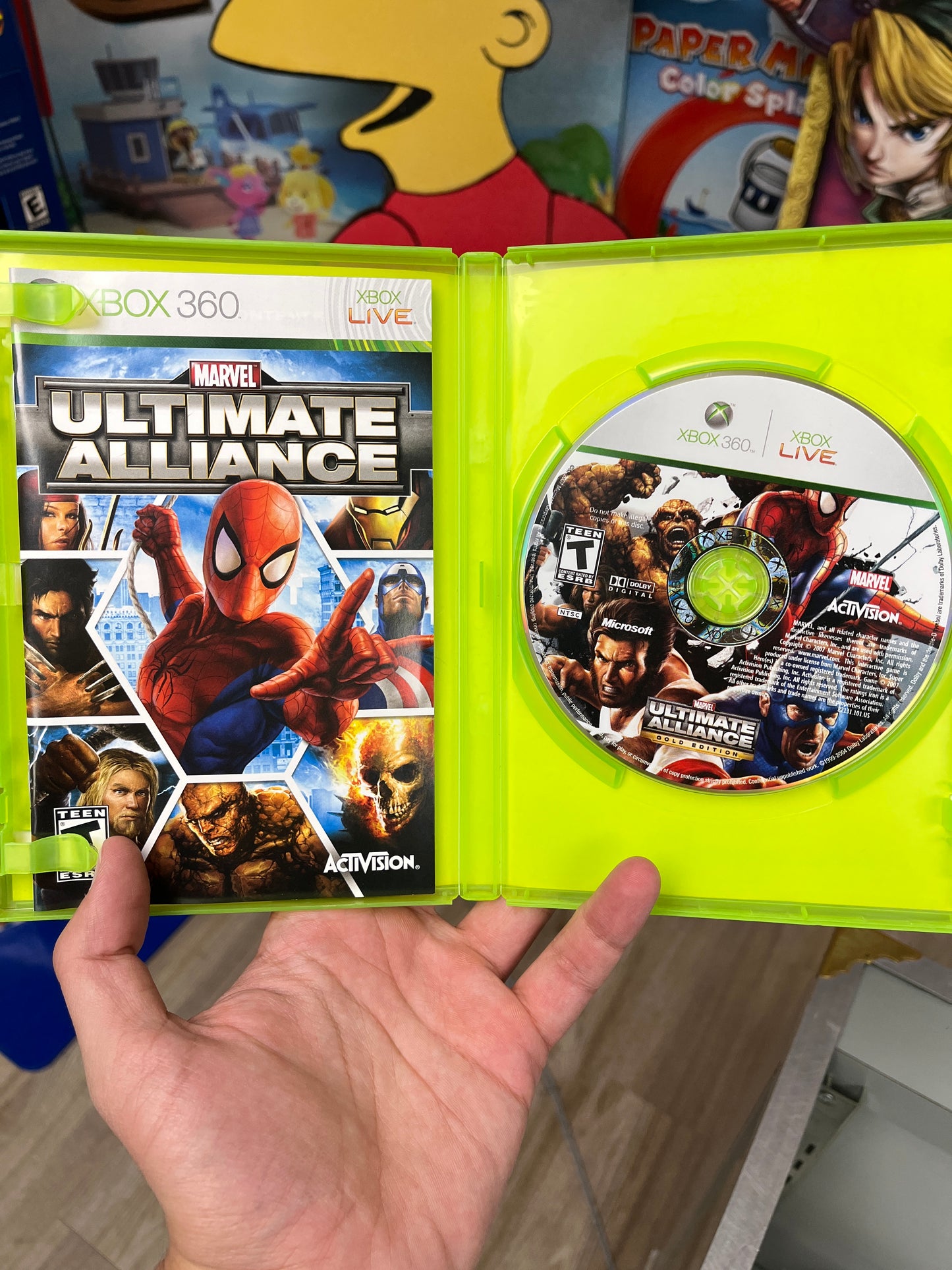 Marvel Ultimate Alliance Gold Edition Xbox 360 CIB
