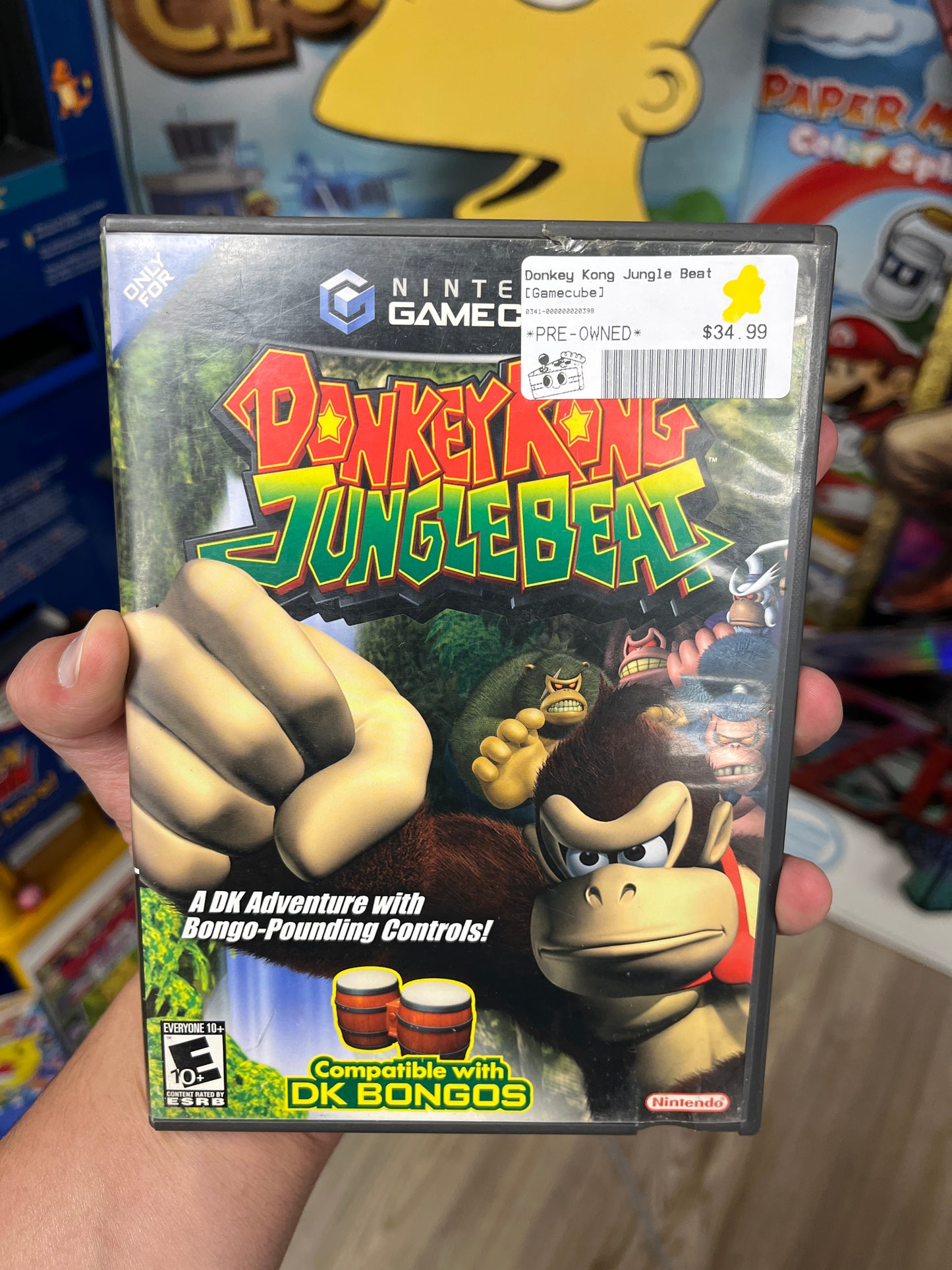 Donkey Kong Jungle Beat GameCube CIB
