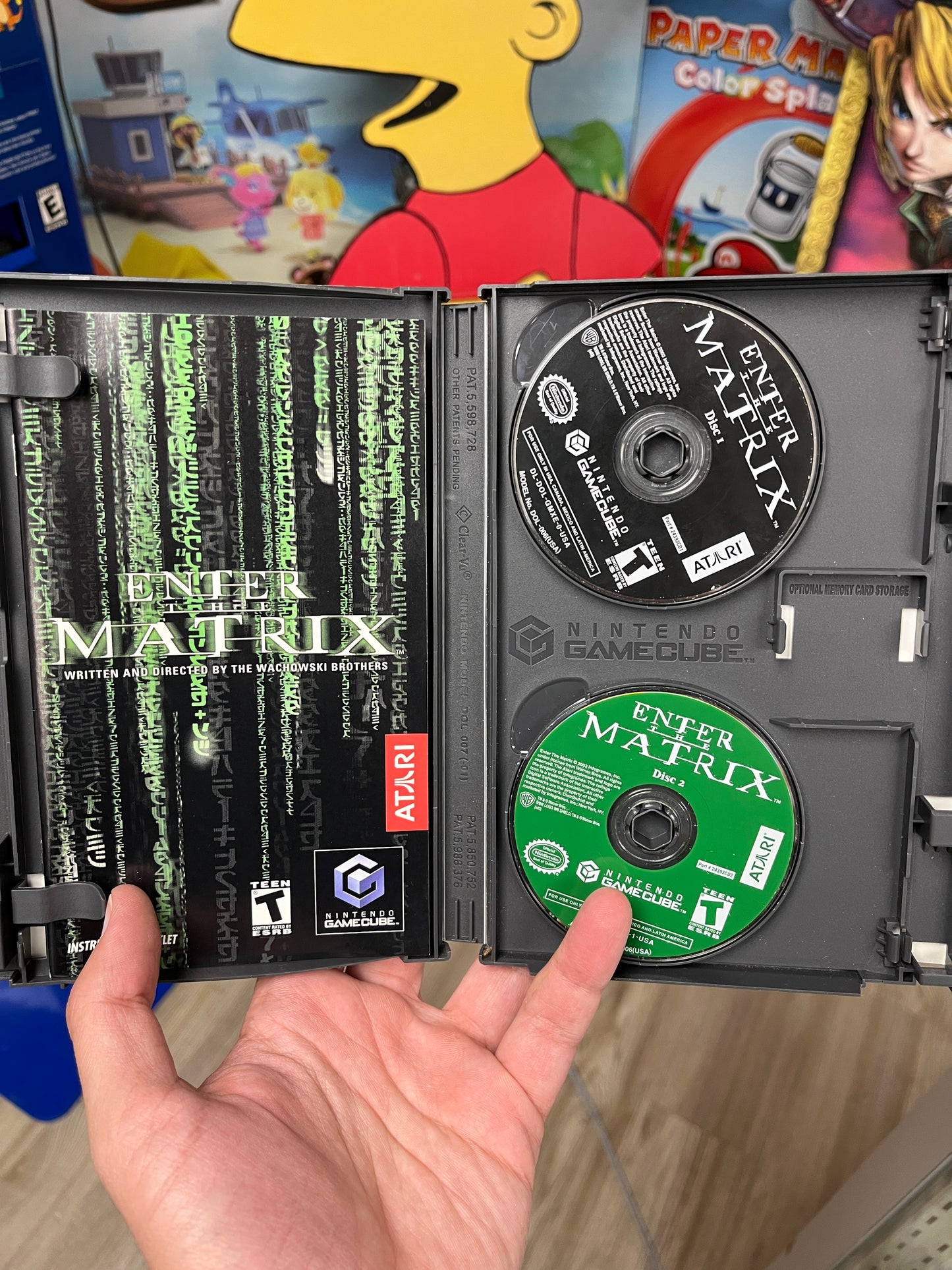 Enter the Matrix GameCube CIB