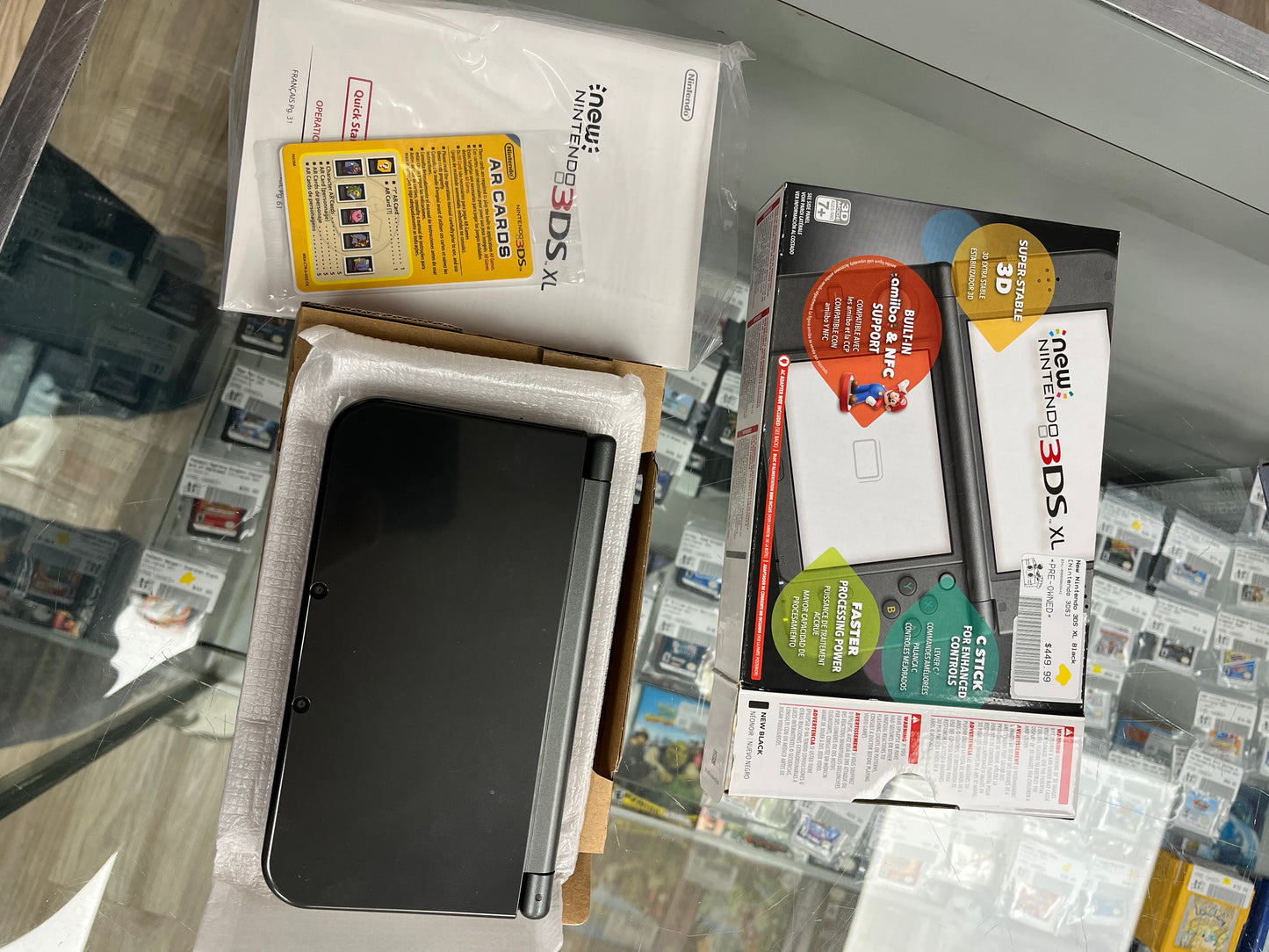 New 3DS XL Black Complete CLEAN