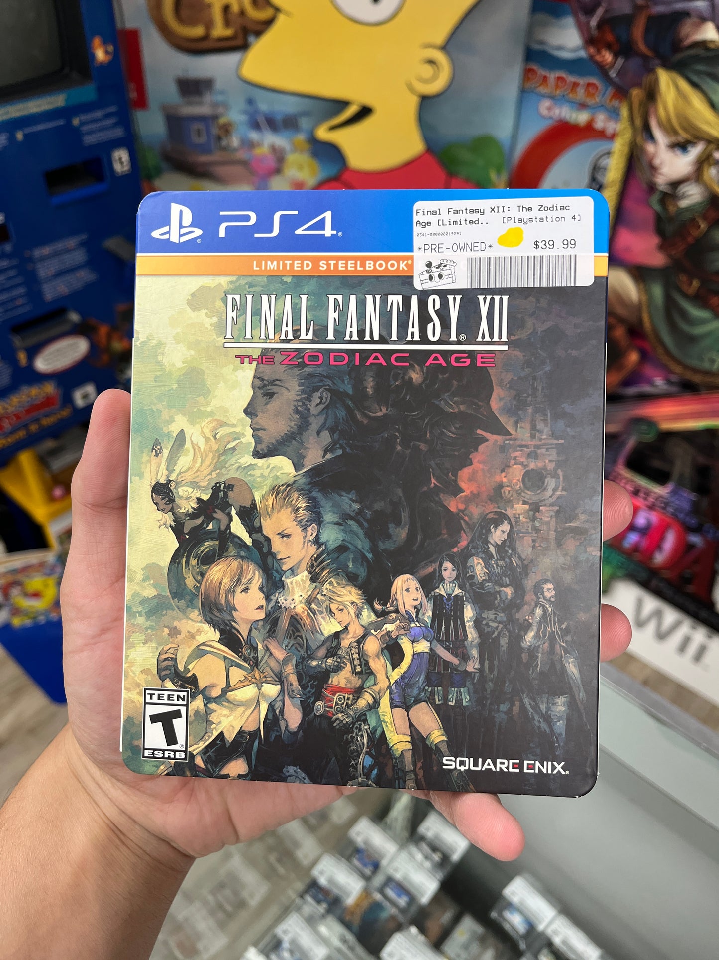 Final Fantasy XII: The Zodiac Age Steelbook PS4 CIB