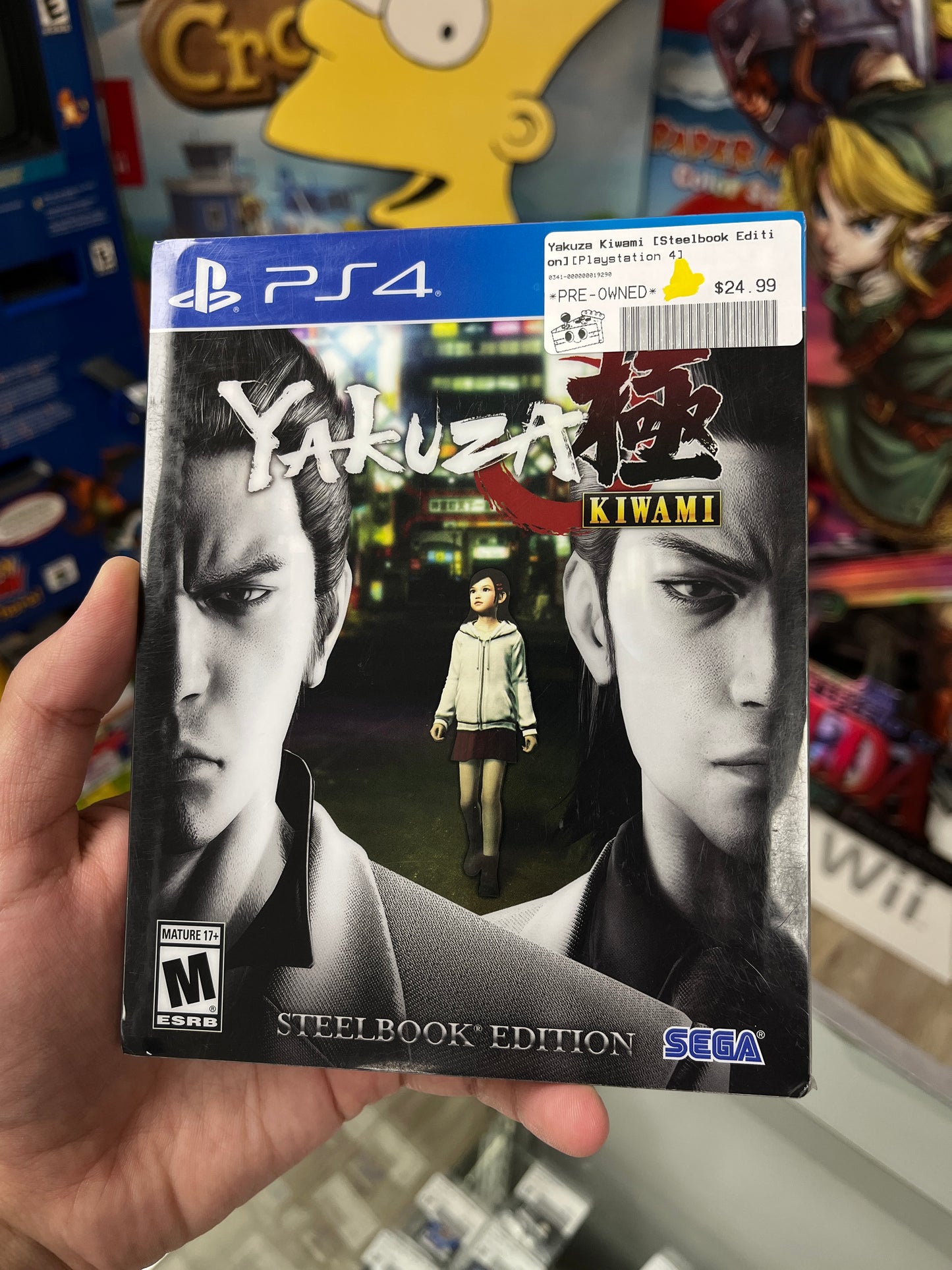Yakuza Kiwami Steelbook Edition PS4 CIB