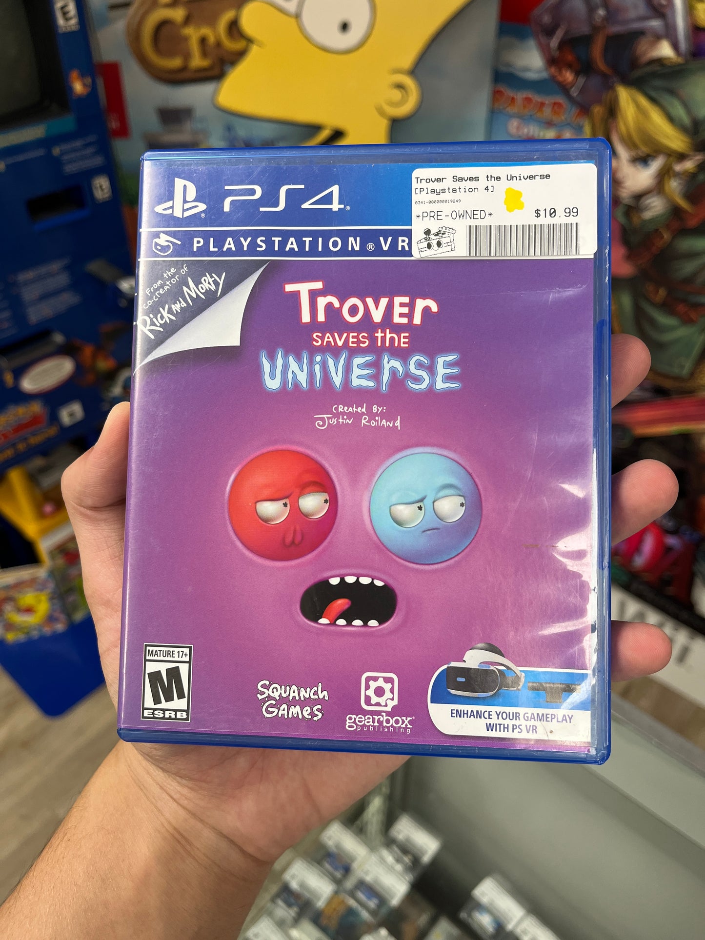 Trover Saves the Universe PS4 CIB