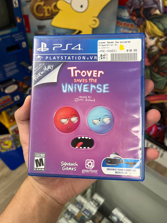 Trover Saves the Universe PS4 CIB
