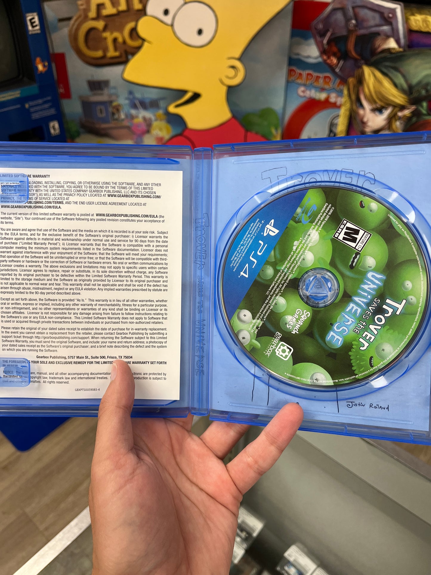 Trover Saves the Universe PS4 CIB