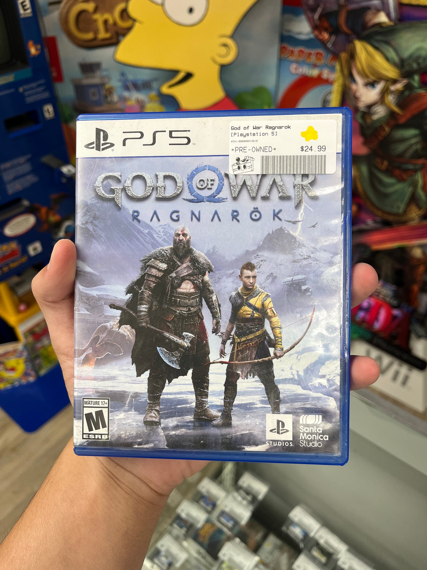 God of War Ragnarok PS5 CIB