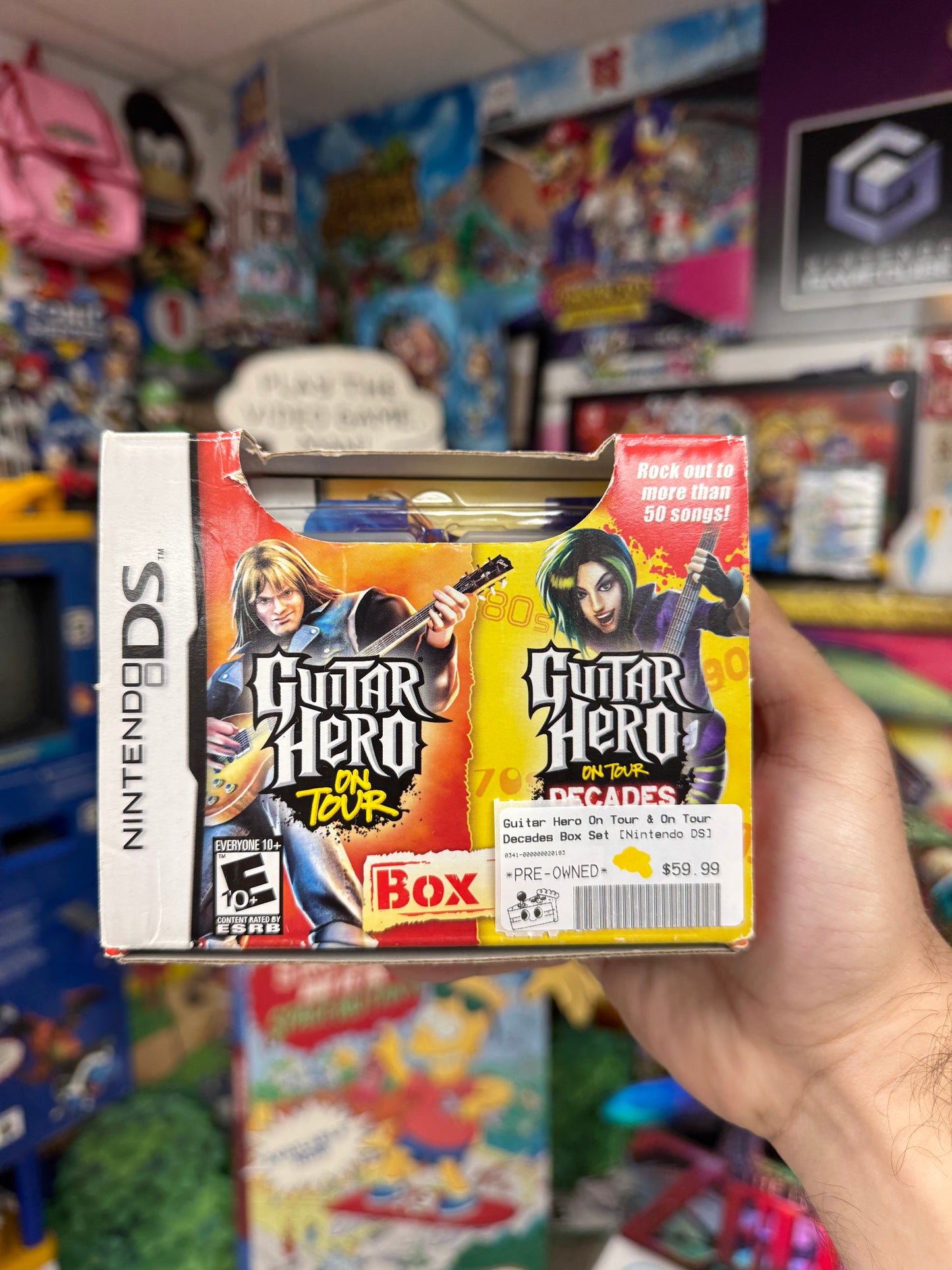 Guitar Hero On Tour & On Tour Decades Box Set DS