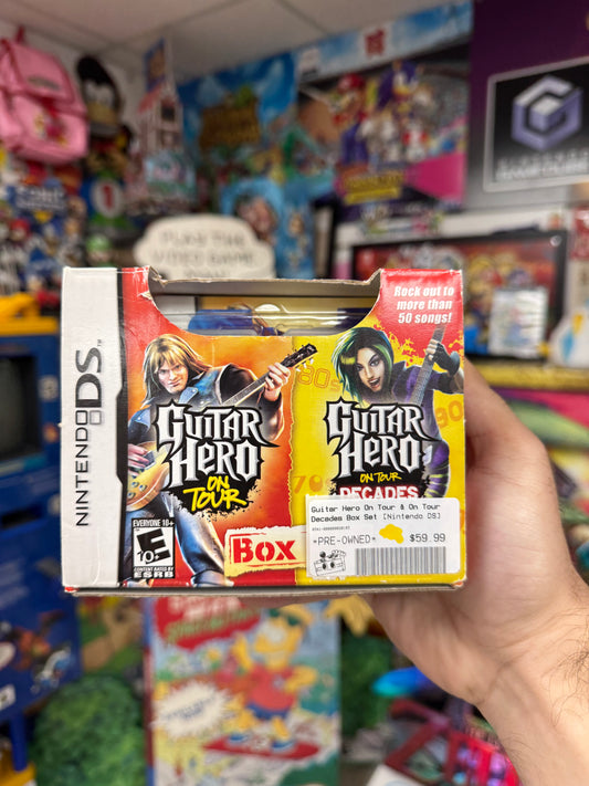 Guitar Hero On Tour & On Tour Decades Box Set DS