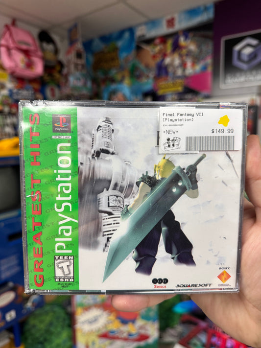 Final Fantasy VII PS1 Greatest Hits Sealed