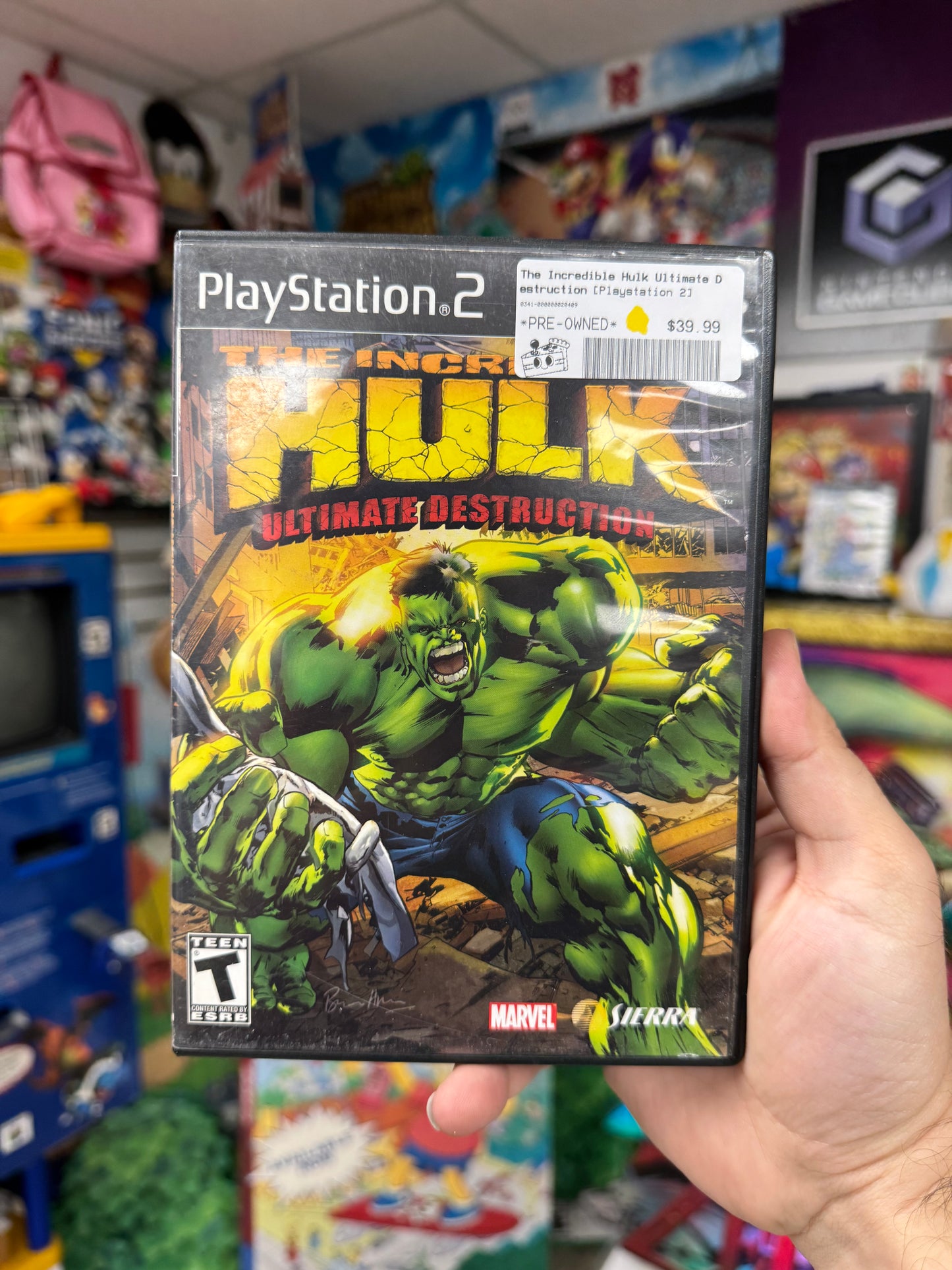 The Incredible Hulk Ultimate Destruction PS2 CIB
