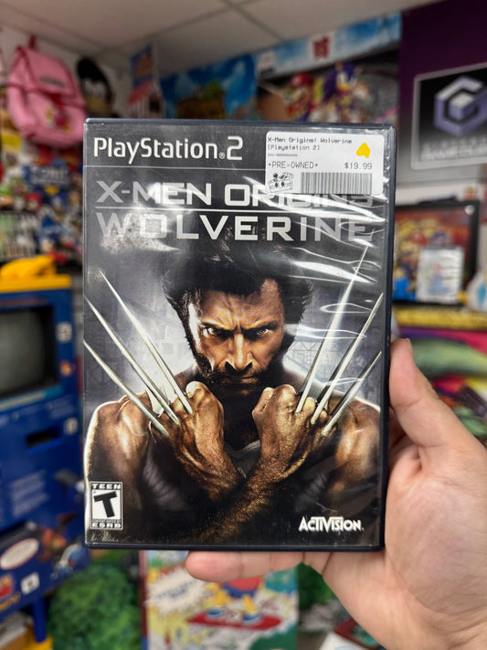 X-Men Origins Wolverine PS2 Boxed