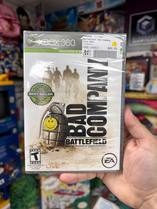Battlefield Bad Company Xbox 360 Sealed