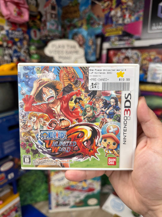 One Piece Unlimited World R 3DS JP