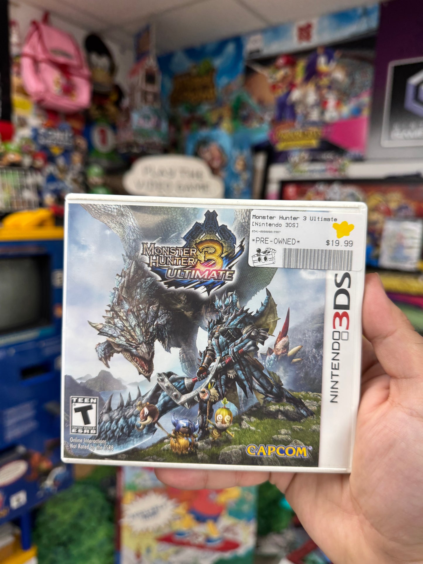 Monster Hunter 3 Ultimate 3DS CIB