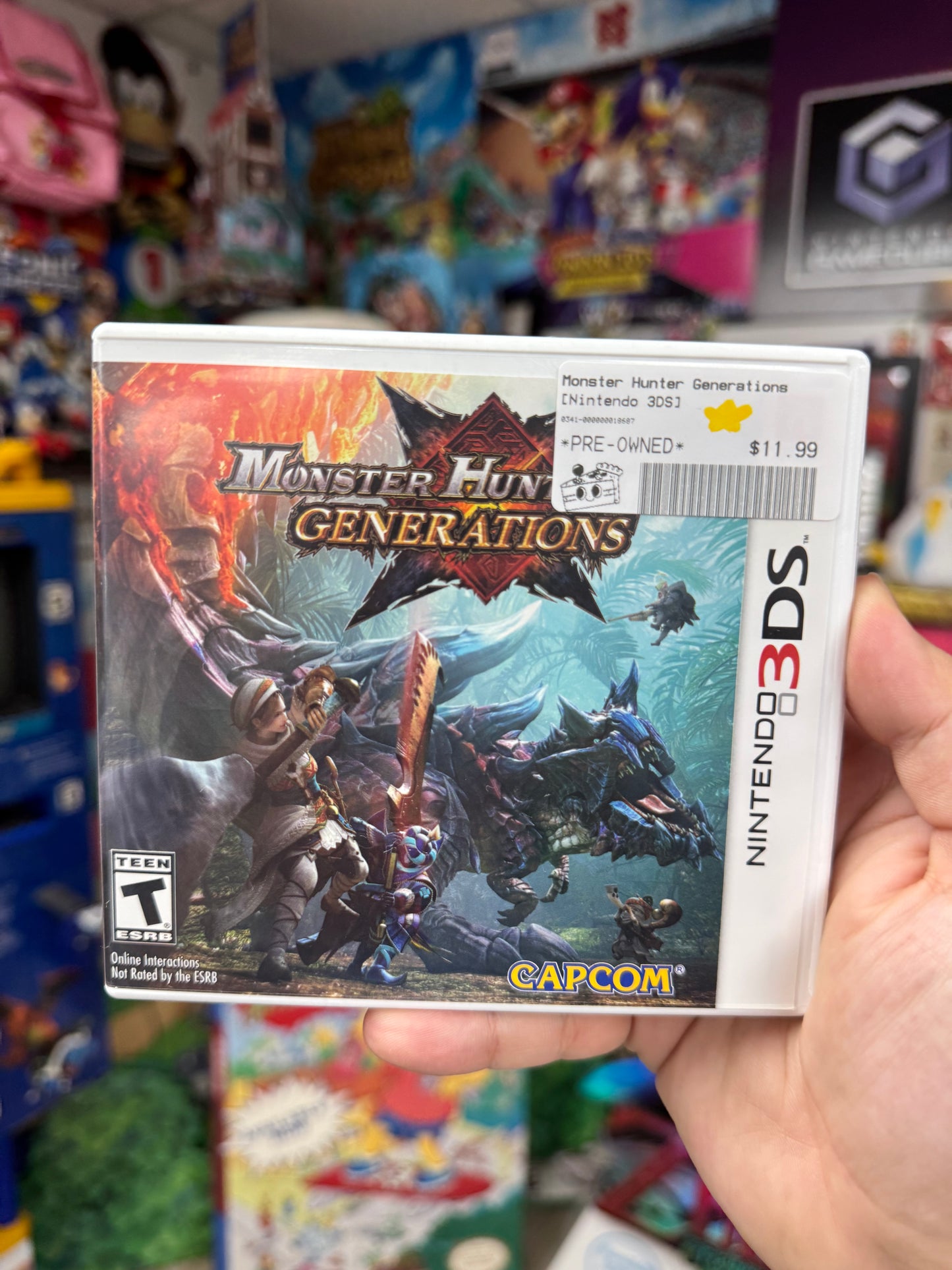 Monster Hunter Generation 3DS CIB