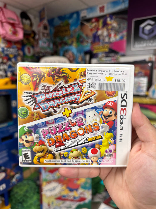 Puzzle & Dragons Z + Puzzle & Dragons 3DS CIB
