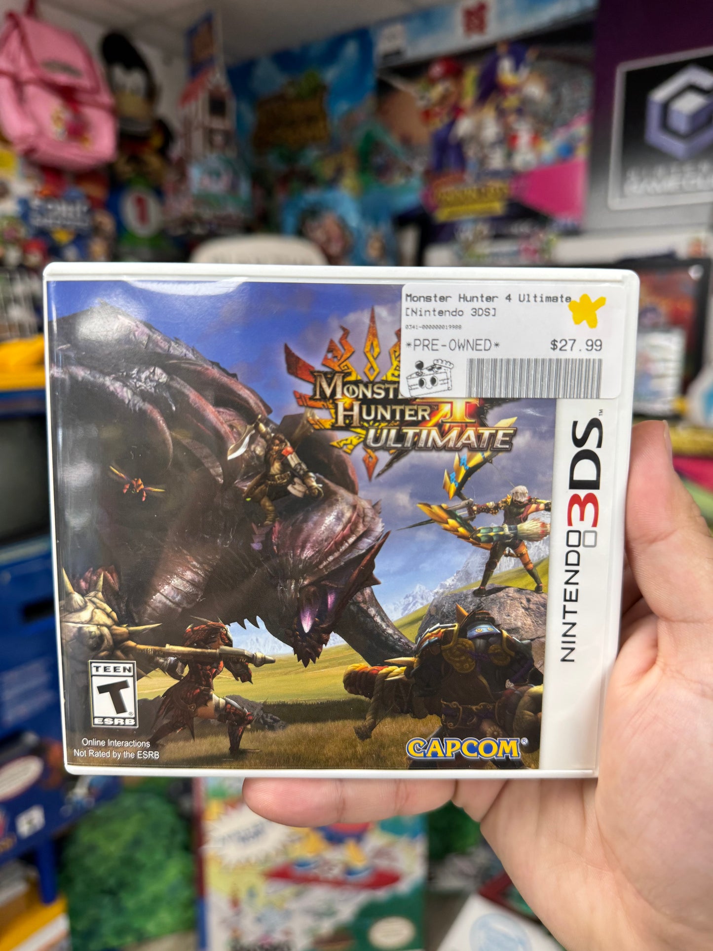 Monster Hunter 4 Ultimate 3DS CIB