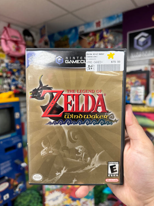 Zelda Wind Waker GameCube CIB