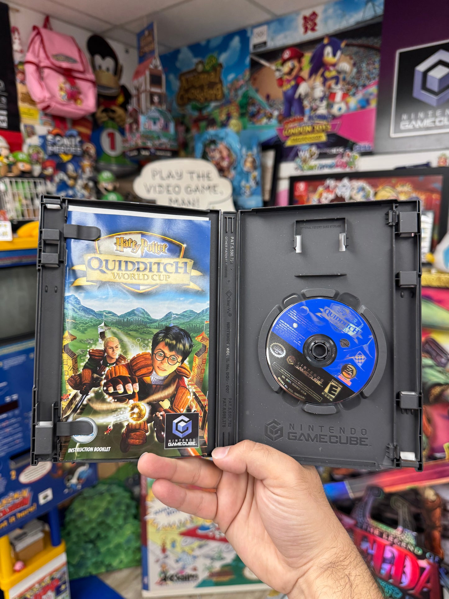 Harry Potter Quidditch World Cup GameCube CIB