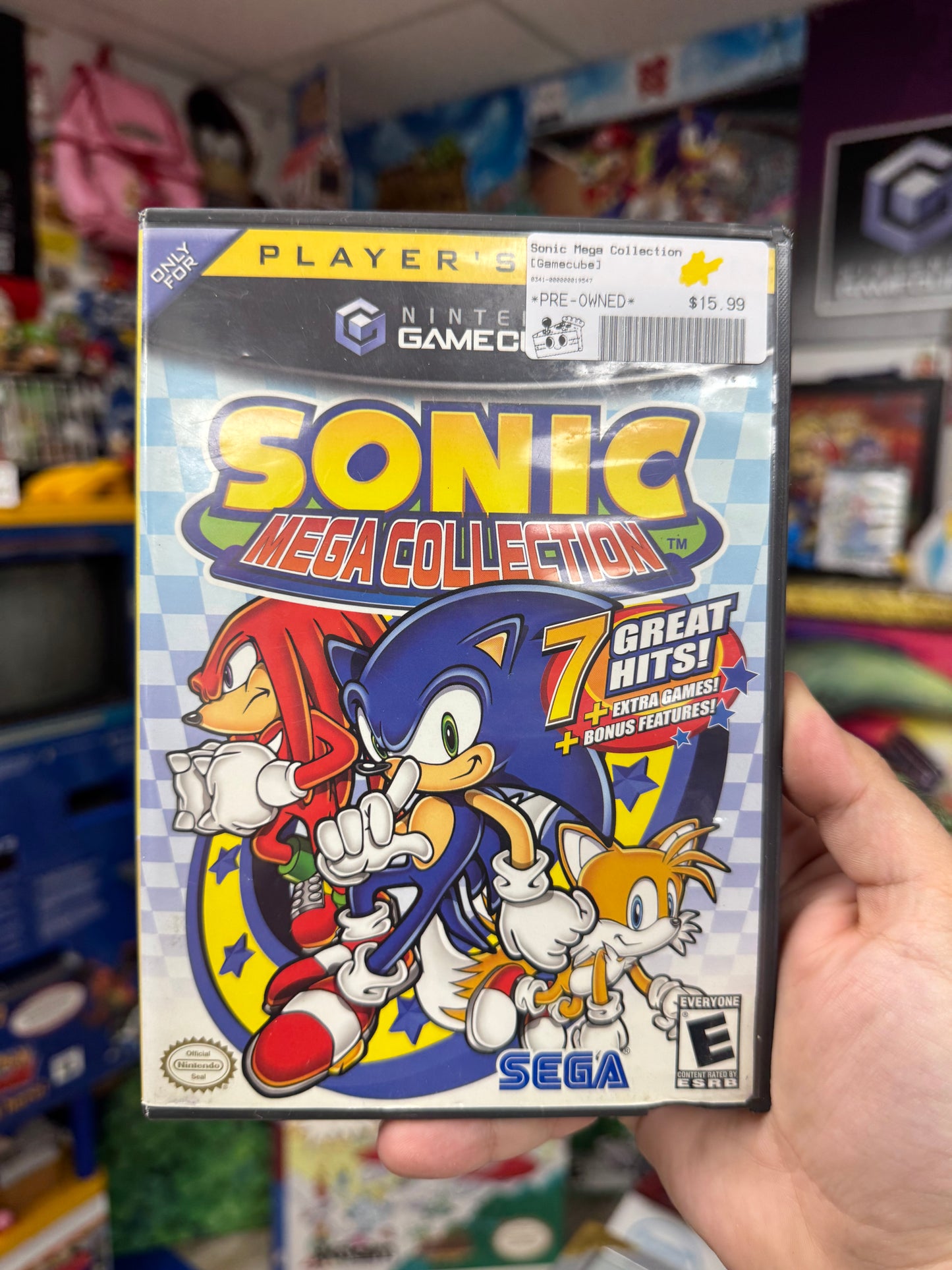 Sonic Mega Collection GameCube CIB