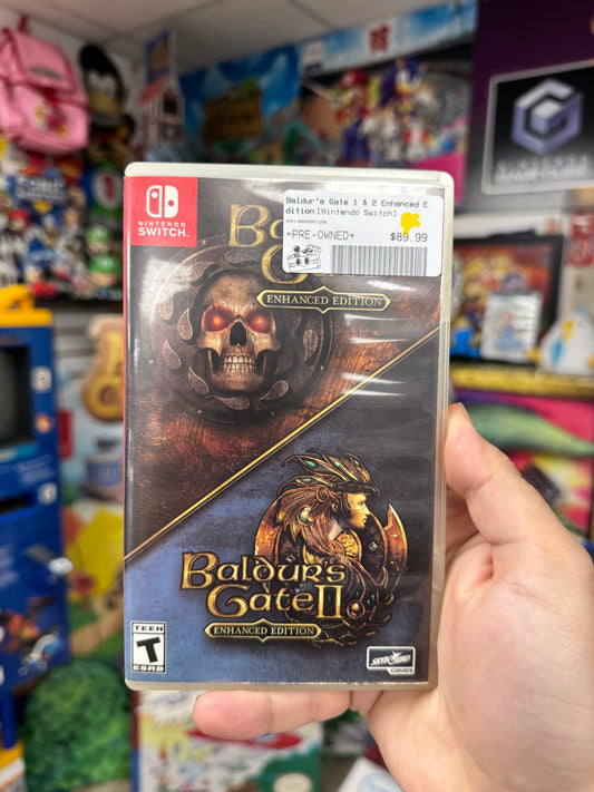 Baldur's Gate 1 & 2 Enhanced Edition Switch CIB