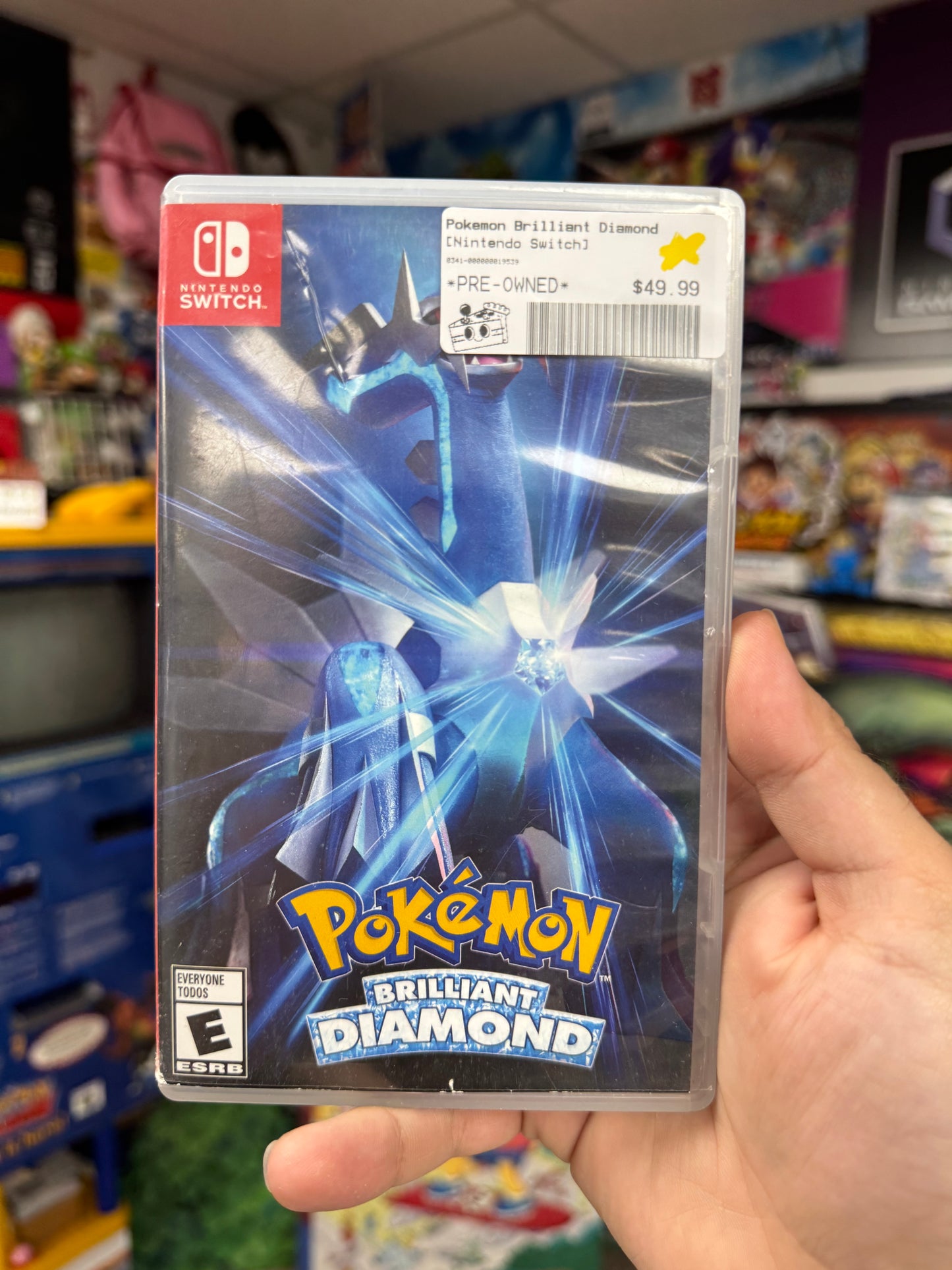 Pokemon Brilliant Diamond Switch CIB