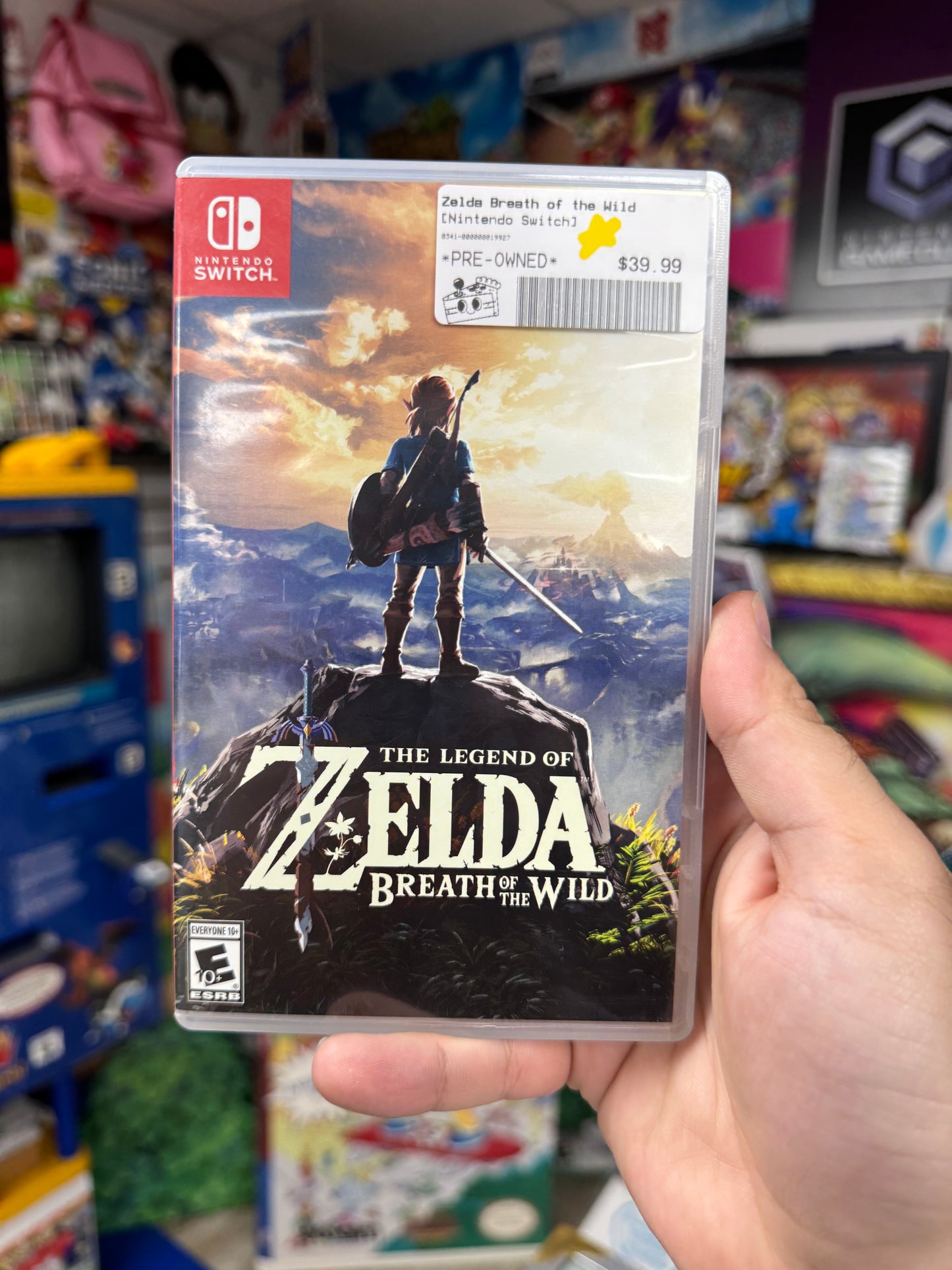 Zelda Breath of the Wild Switch CIB