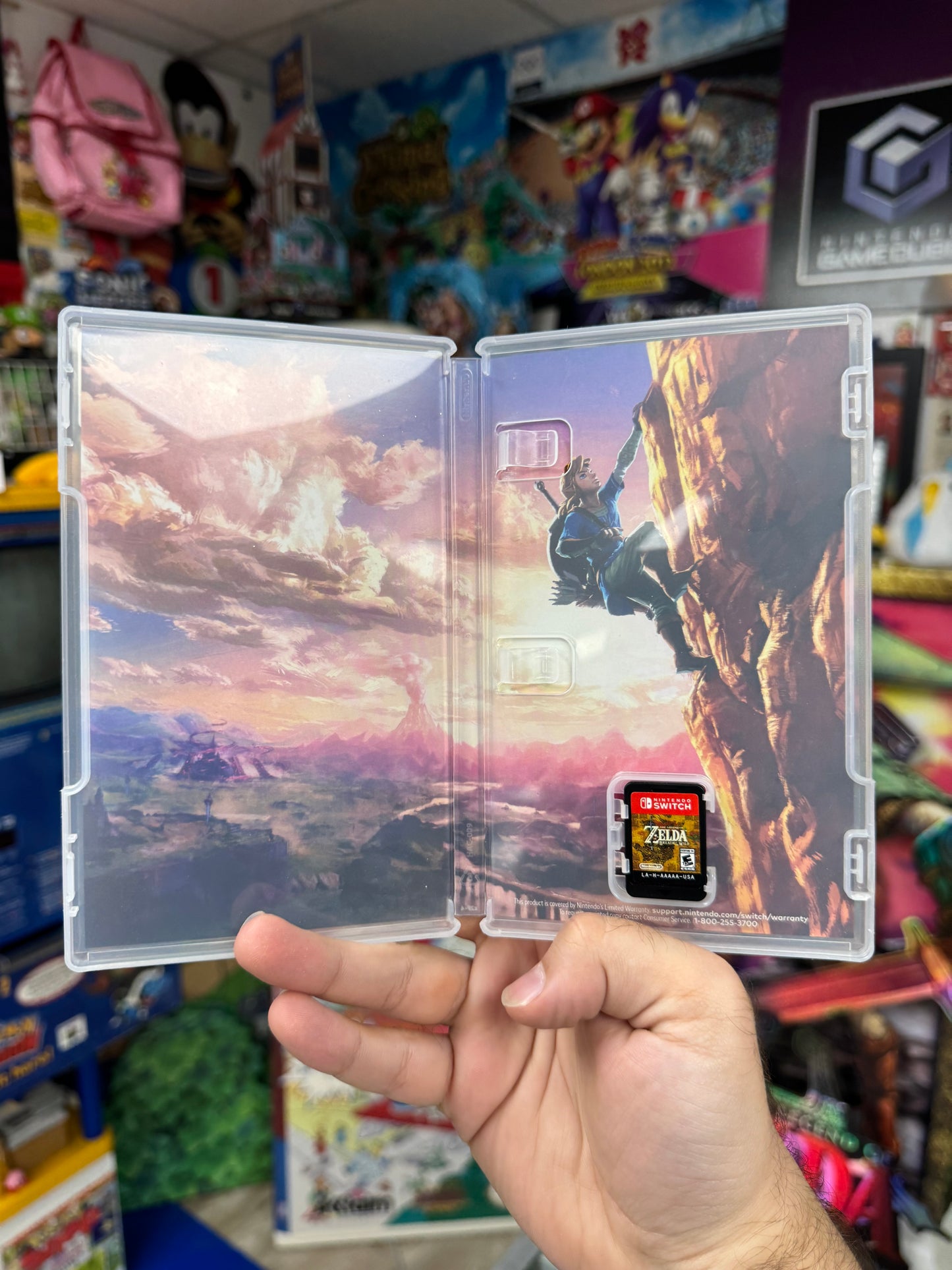 Zelda Breath of the Wild Switch CIB