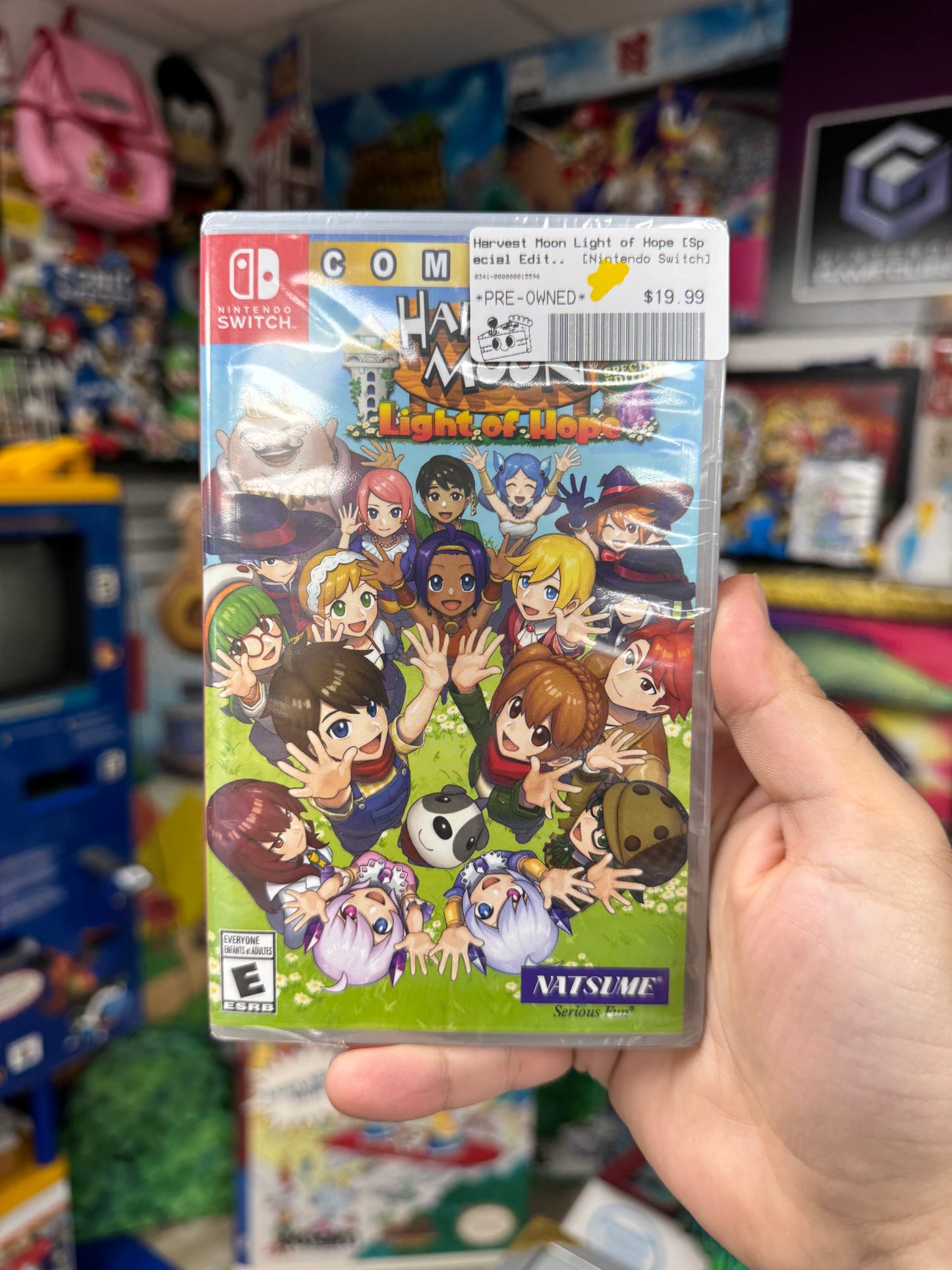 Harvest Moon Light of Hope Switch Sealed