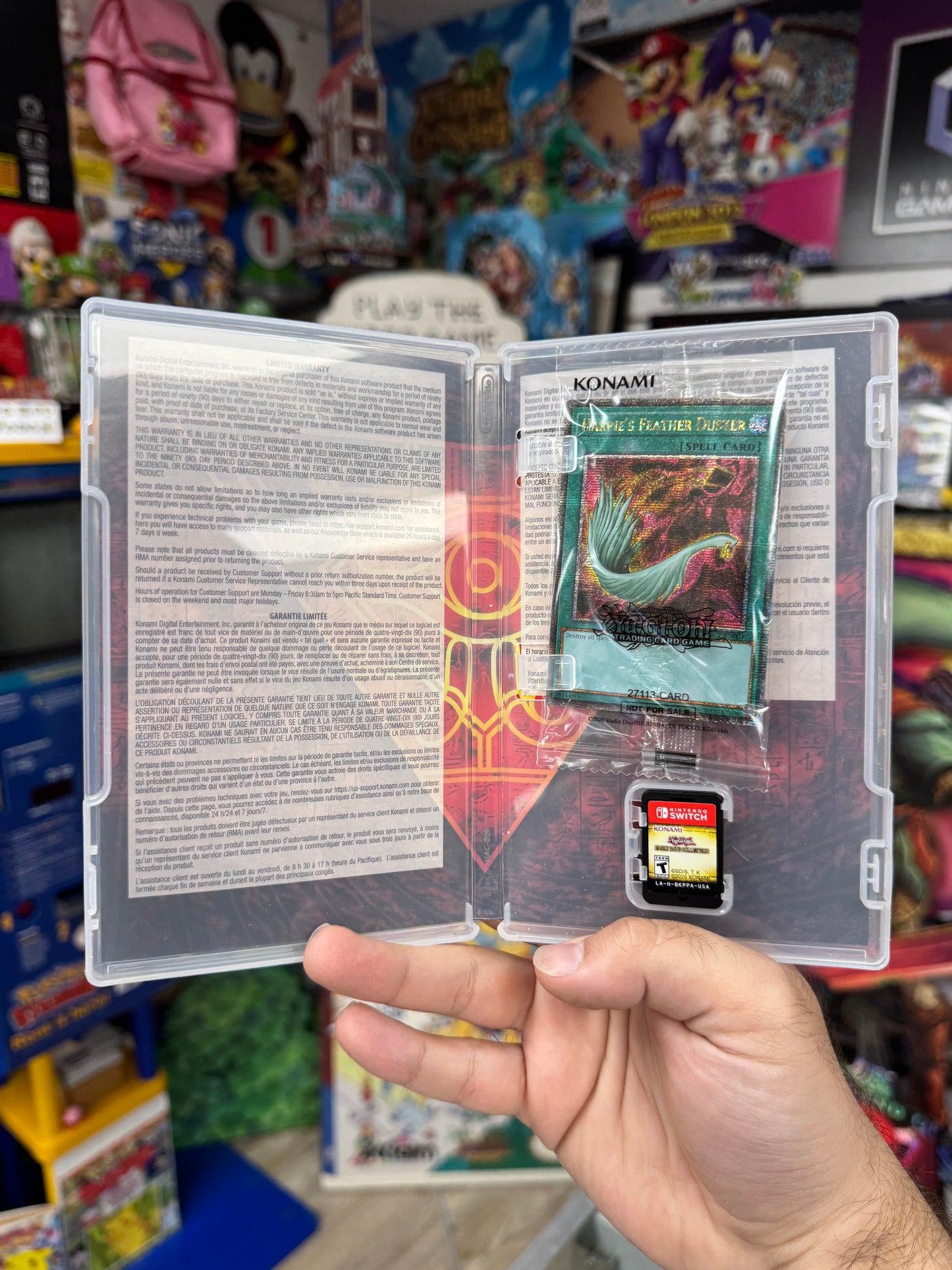 Yu-Gi-Oh! Early Days Collection Switch W/Card