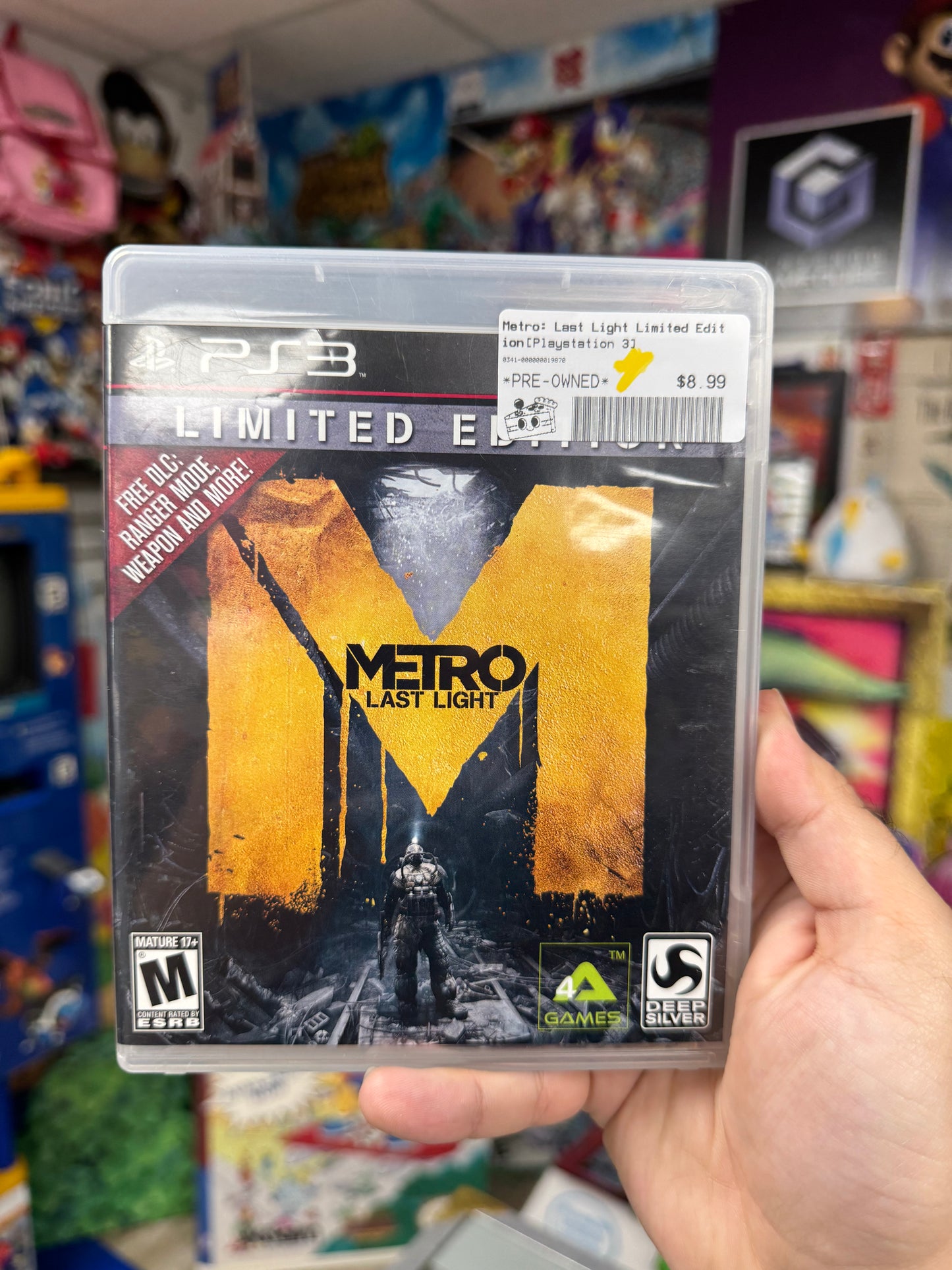 Metro Last Light Limited Edition PS3 CIB